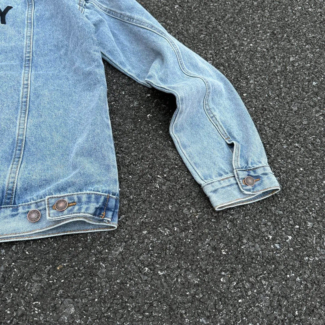 GA 101 GALLERY DEPT. 22fw Vintage Andy Denim Jacket Blacklogo Same Style Sizes：S-XL