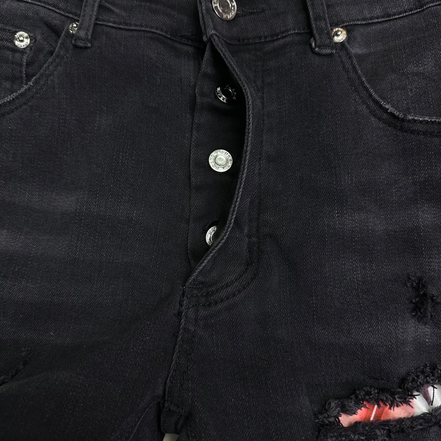 PURPLE BRAND 2025New Arrival 🔥 🔥 🔥 Quality ， ， ， ， ， ！ ， ， ！！！ ：Black、Blue Size：28、30、32、34、36（ Size）