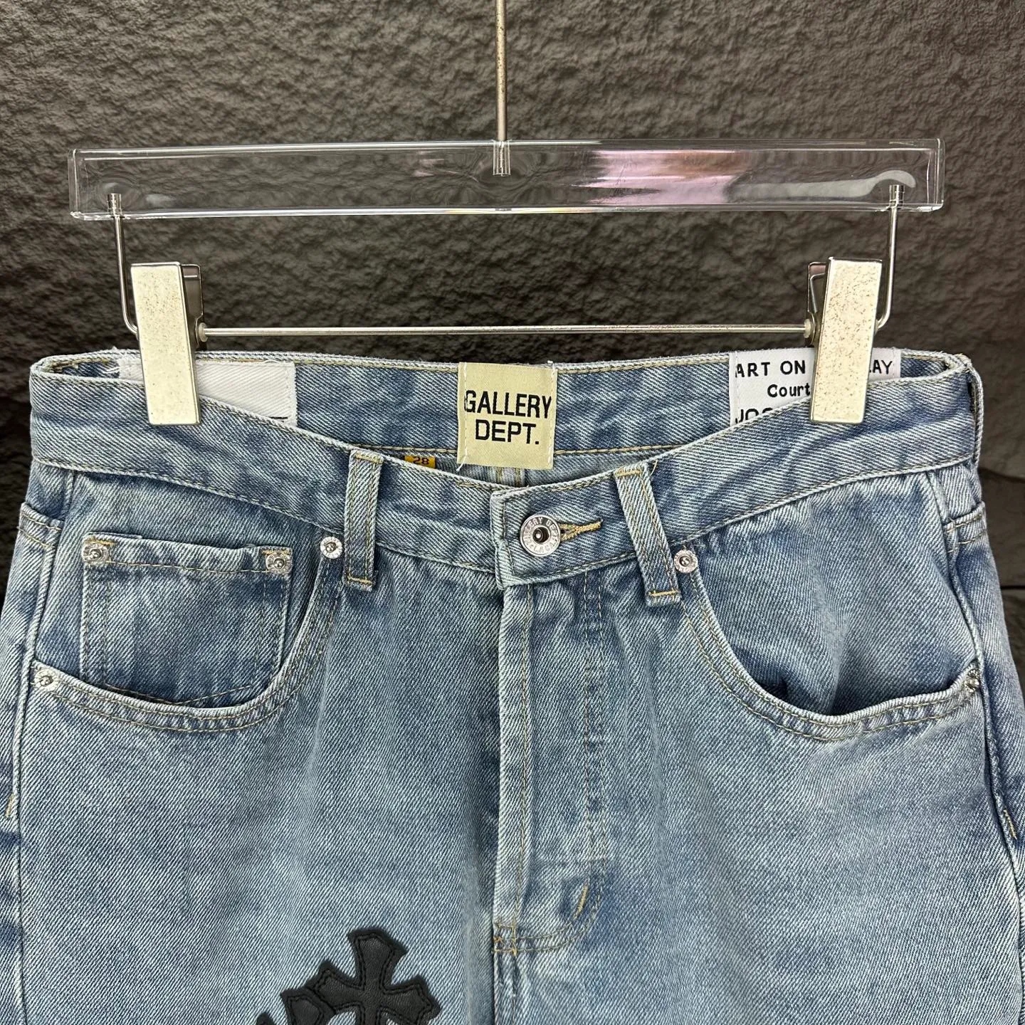GALLERY DEPT. 2025New Arrival 🔥 🔥 🔥 Quality ， ， ， ， ， ！ ， ， ！！！ ：Light Blue Size：28、30、32、34、36（ Size）