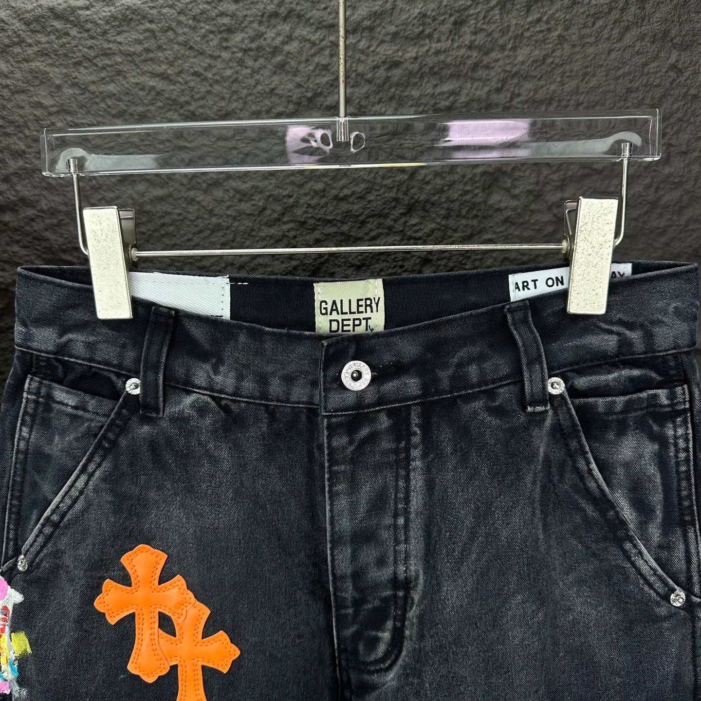 GALLERY DEPT. & 2025New Arrival 🔥 🔥 🔥 Quality ， ， ， ， ， ！ ， ， ！！！ ：Black Size：28、30、32、34、36（ Size）