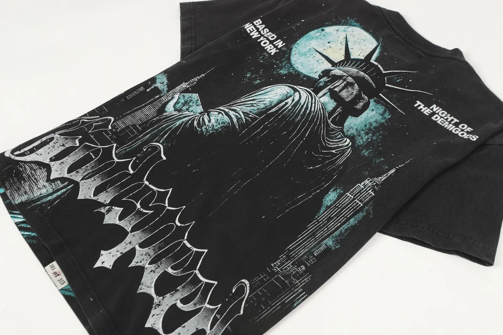 6156# Black ｜ In Stock （new） Godspeed Retro T（ ） （fabric）：32 Sizes（size）：S-M-L-XL （colour）： Black 👉