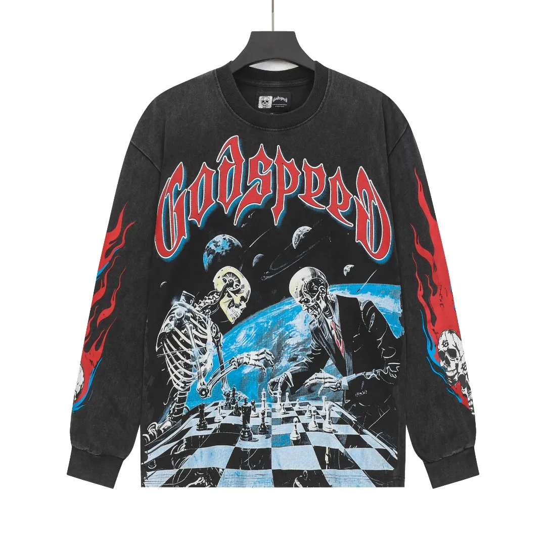G # Black I Godspeed Retro T （ ） （fabric）： 26 Sizes（size）：S-M-L-XL （colour）： Black