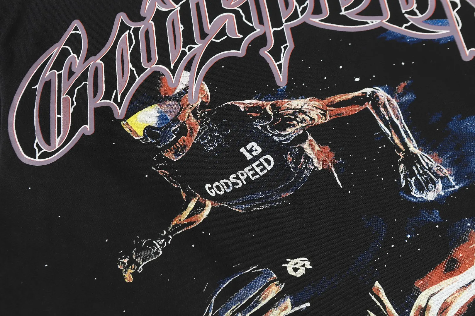 G # Black I Godspeed Retro T （ ） （fabric）： 26 Sizes（size）：S-M-L-XL （colour）： Black/