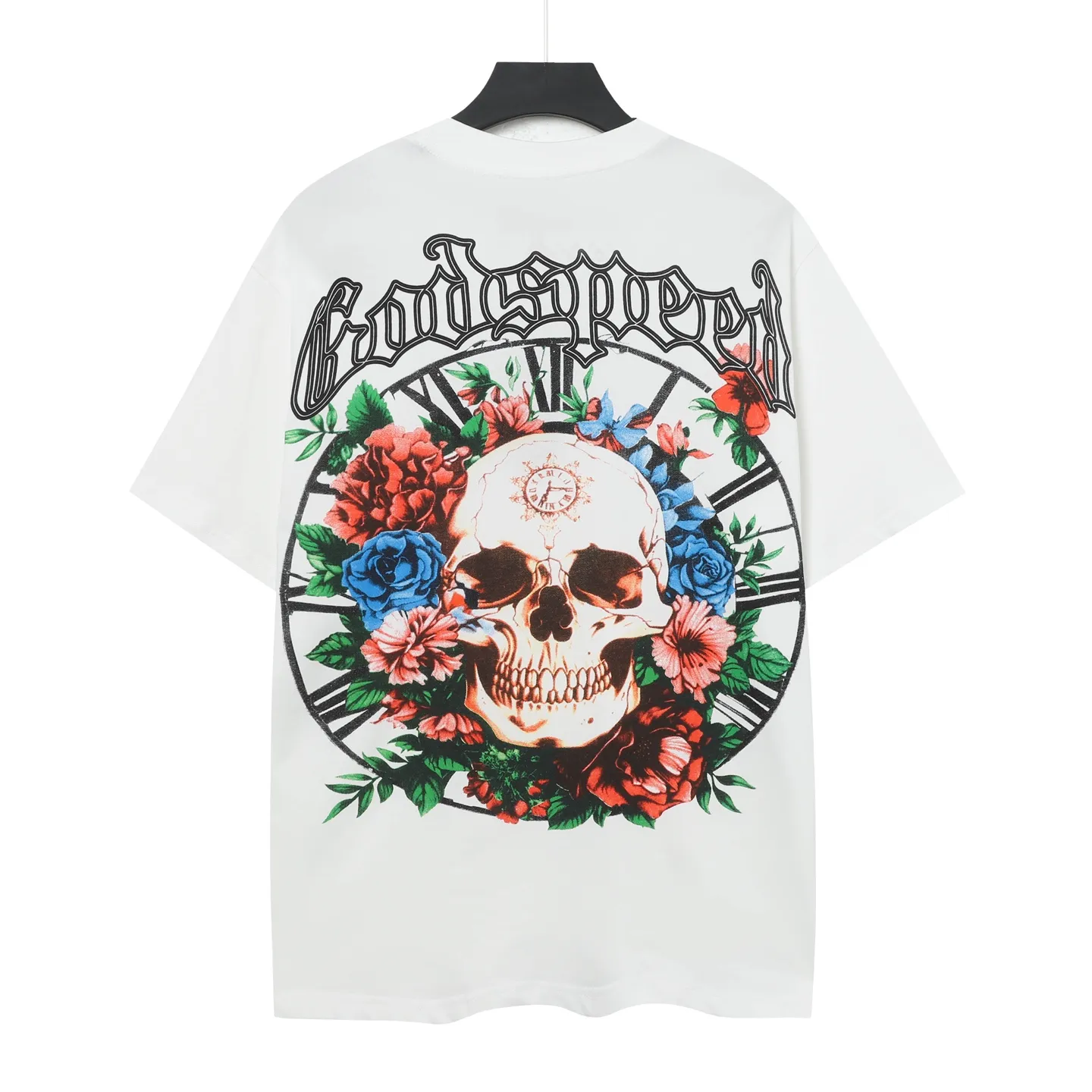 5046#White/ ｜ Godspeed Retro T（ ） （fabric）32 Sizes（size）：S-M-L-XL （colour）： .White