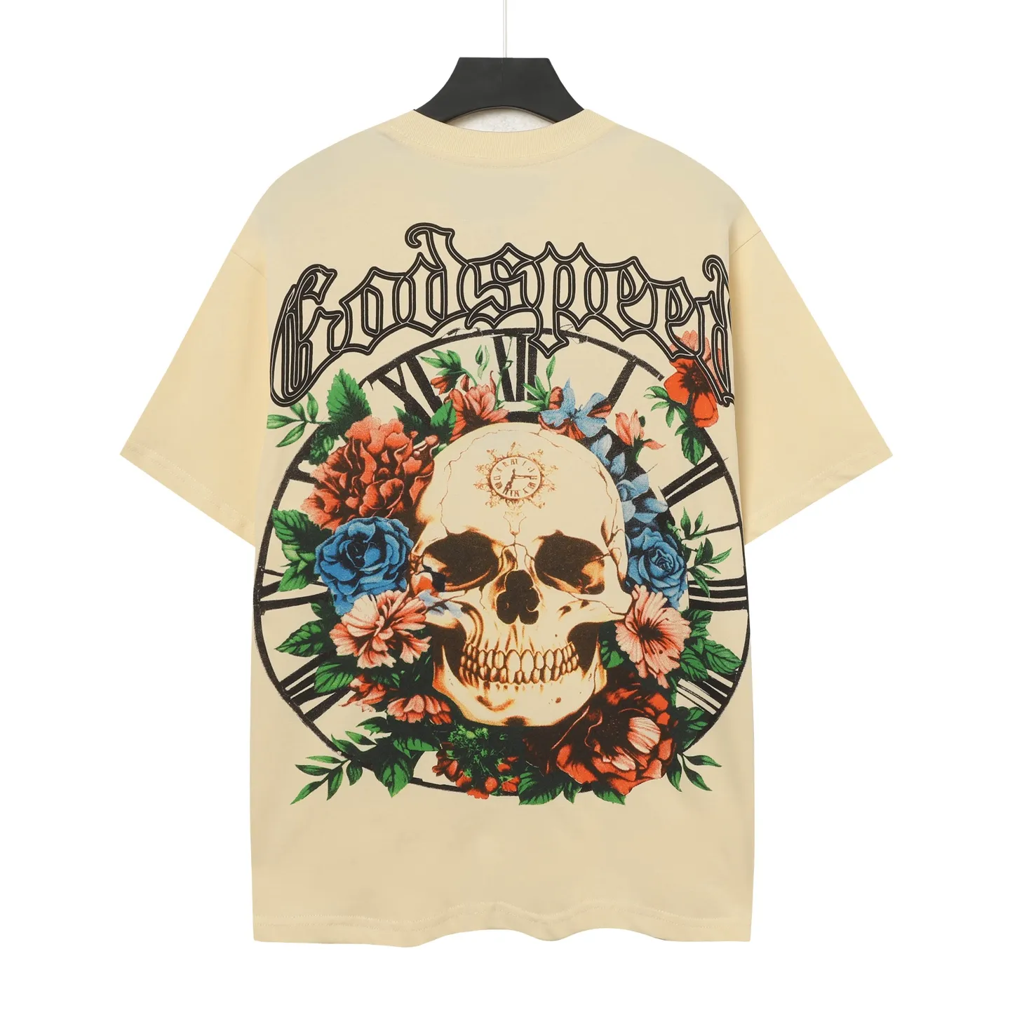 5046#White/ ｜ Godspeed Retro T（ ） （fabric）32 Sizes（size）：S-M-L-XL （colour）： .White