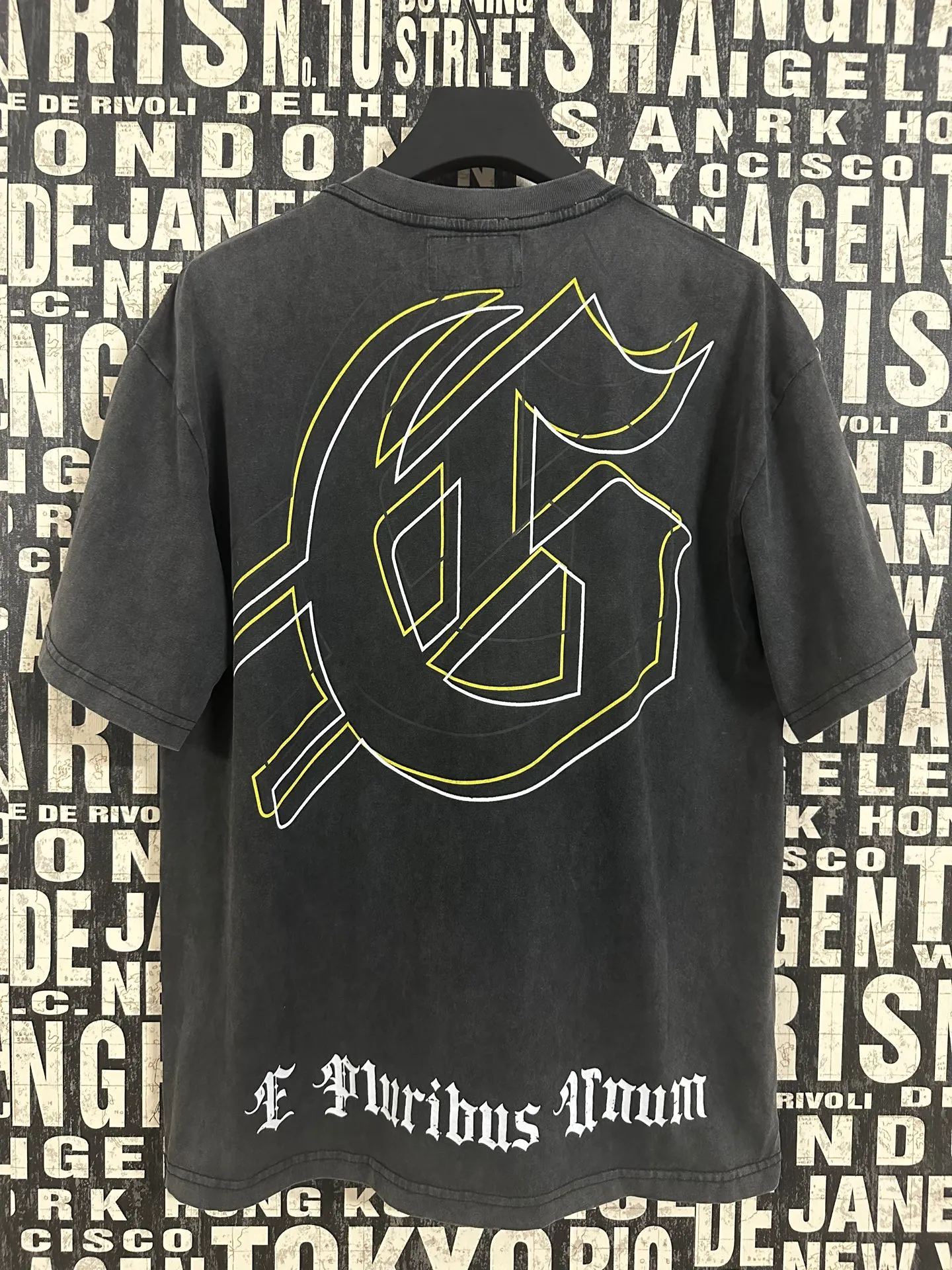 6041# Black｜ Godspeed Retro T（ ） （fabric）：32 Sizes（size）：S-M-L-XL （colour）： Black 👉