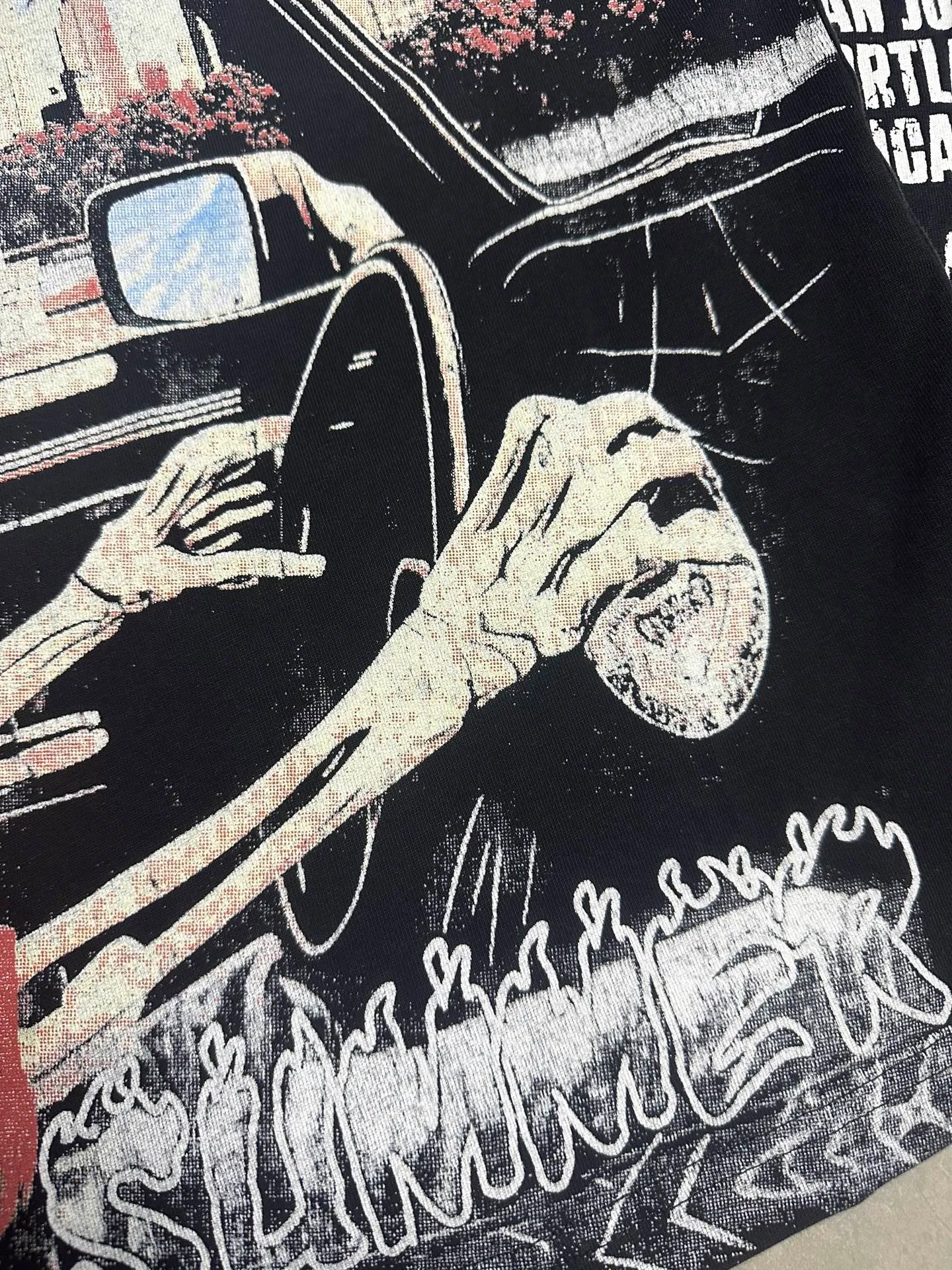 6117## ｜ Godspeed Retro T（ ） （fabric）：32 Sizes（size）：S-M-L-XL （colour）： Black