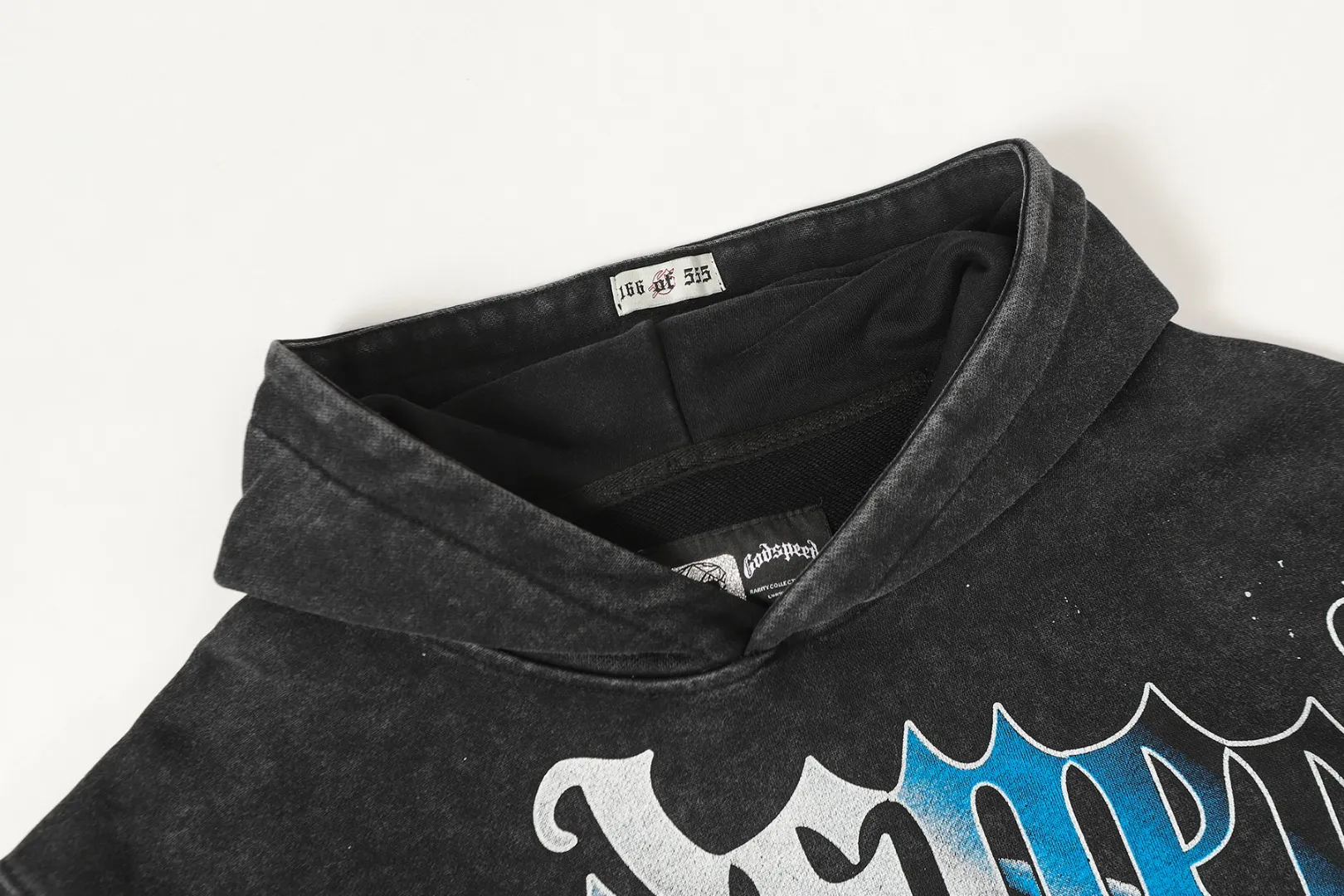 G 6850# Black Godspeed Retro （ ） （fabric）： 100% Sizes（size）：S-M-L-XL （colour）： Black/ 👉