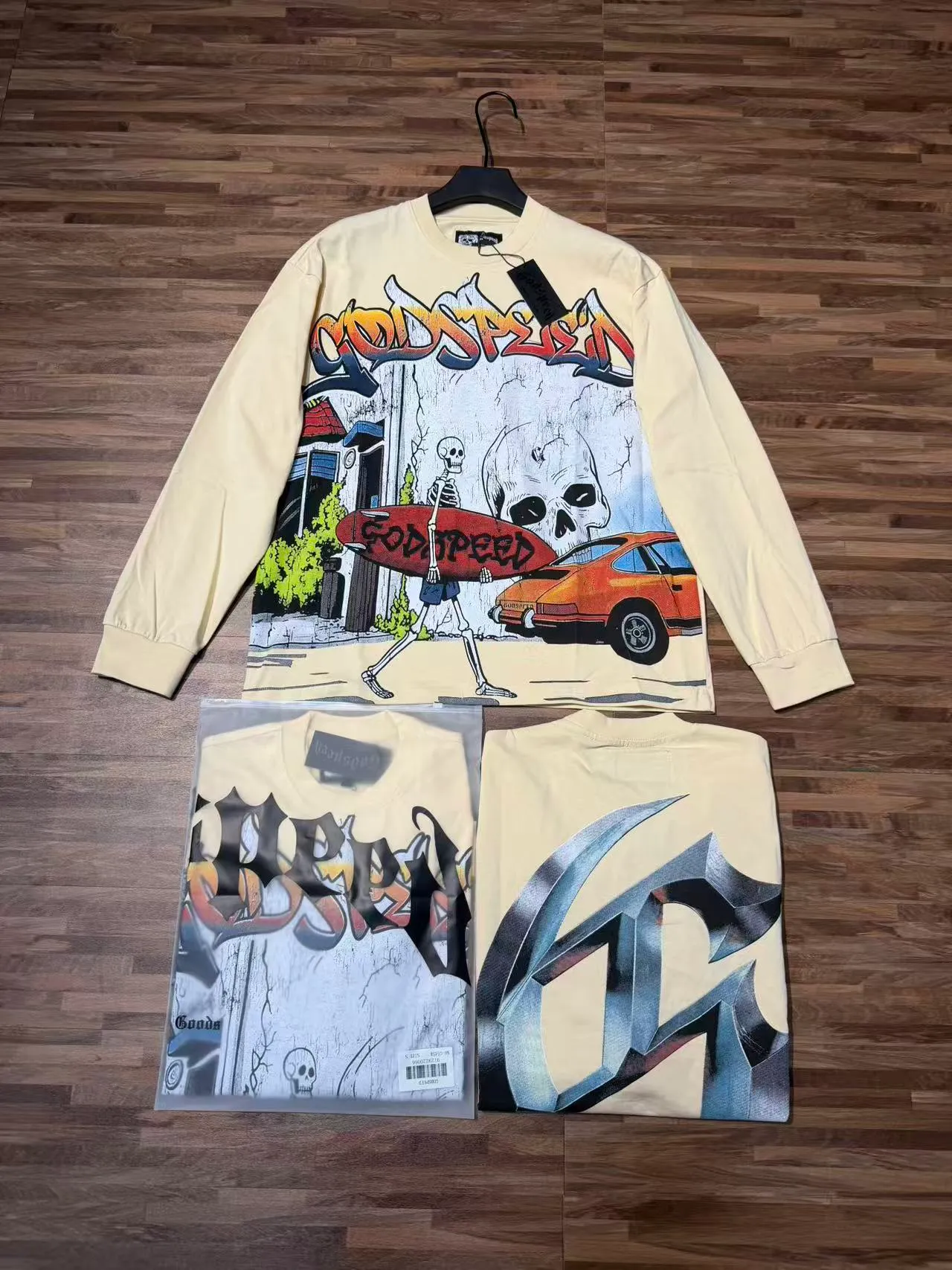 G ## I Godspeed Retro T（ ） （fabric）： 26 Sizes（size）：S-M-L-XL （colour）： 👉