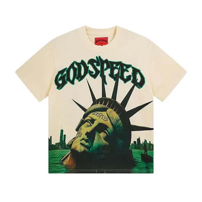 5043# ｜ Godspeed Retro T（ ） （fabric）32 Sizes（size）：S-M-L-XL （colour）：