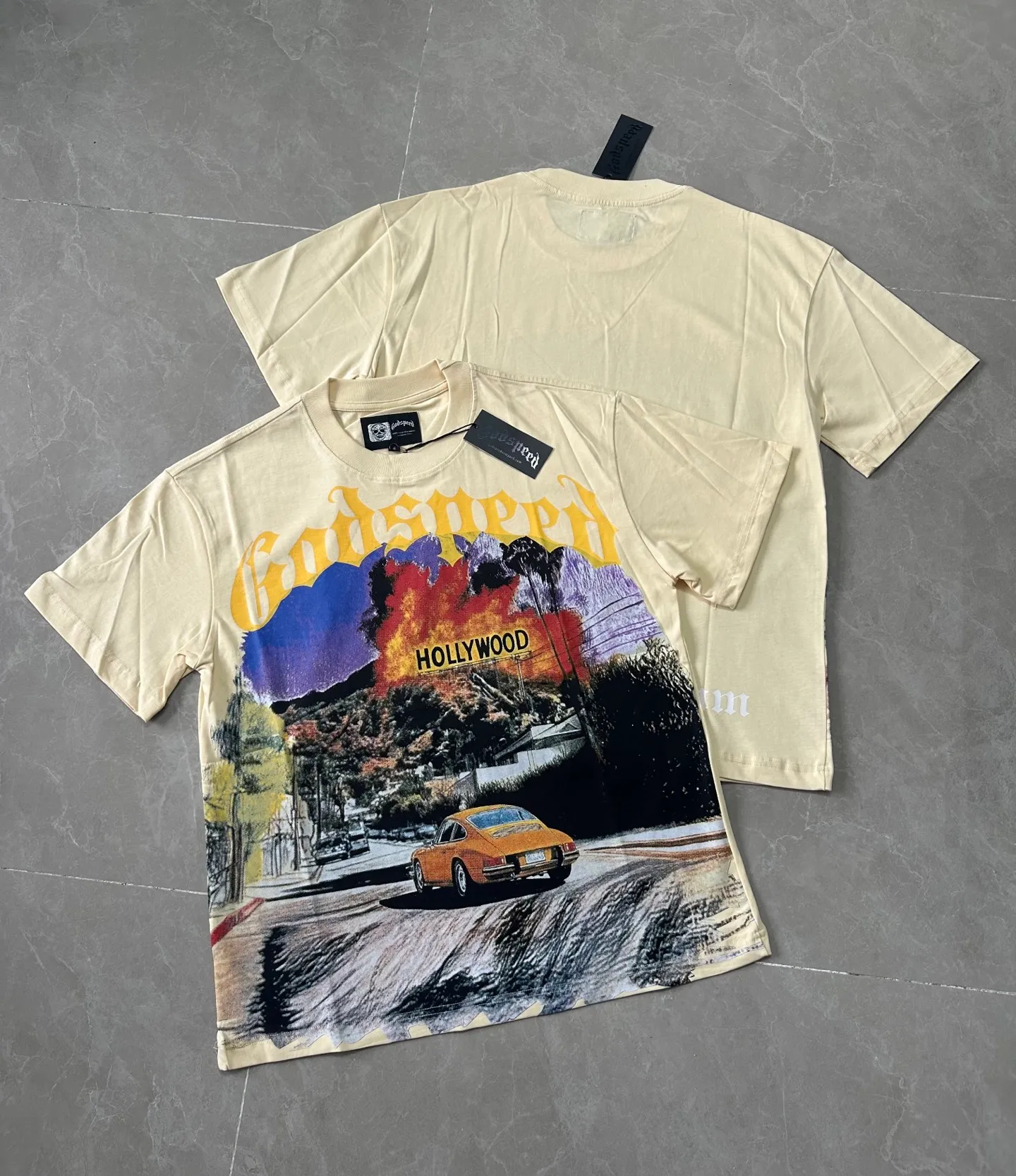 5320# I In Stock （new） Godspeed Retro T（ ） （fabric）：32 Sizes（size）：S-M-L-XL （colour）：