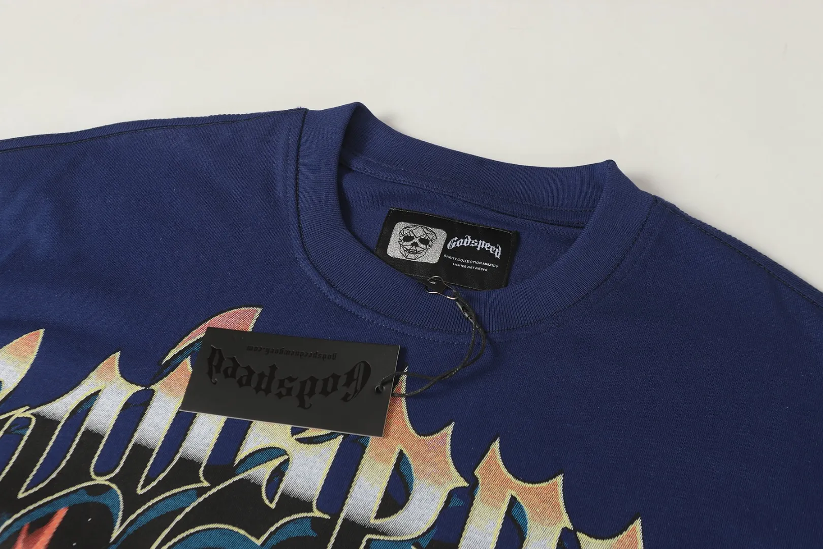 G #Navy Blue I Godspeed Retro T（ ） （fabric）： 26 Sizes（size）：S-M-L-XL （colour）：Navy Blue