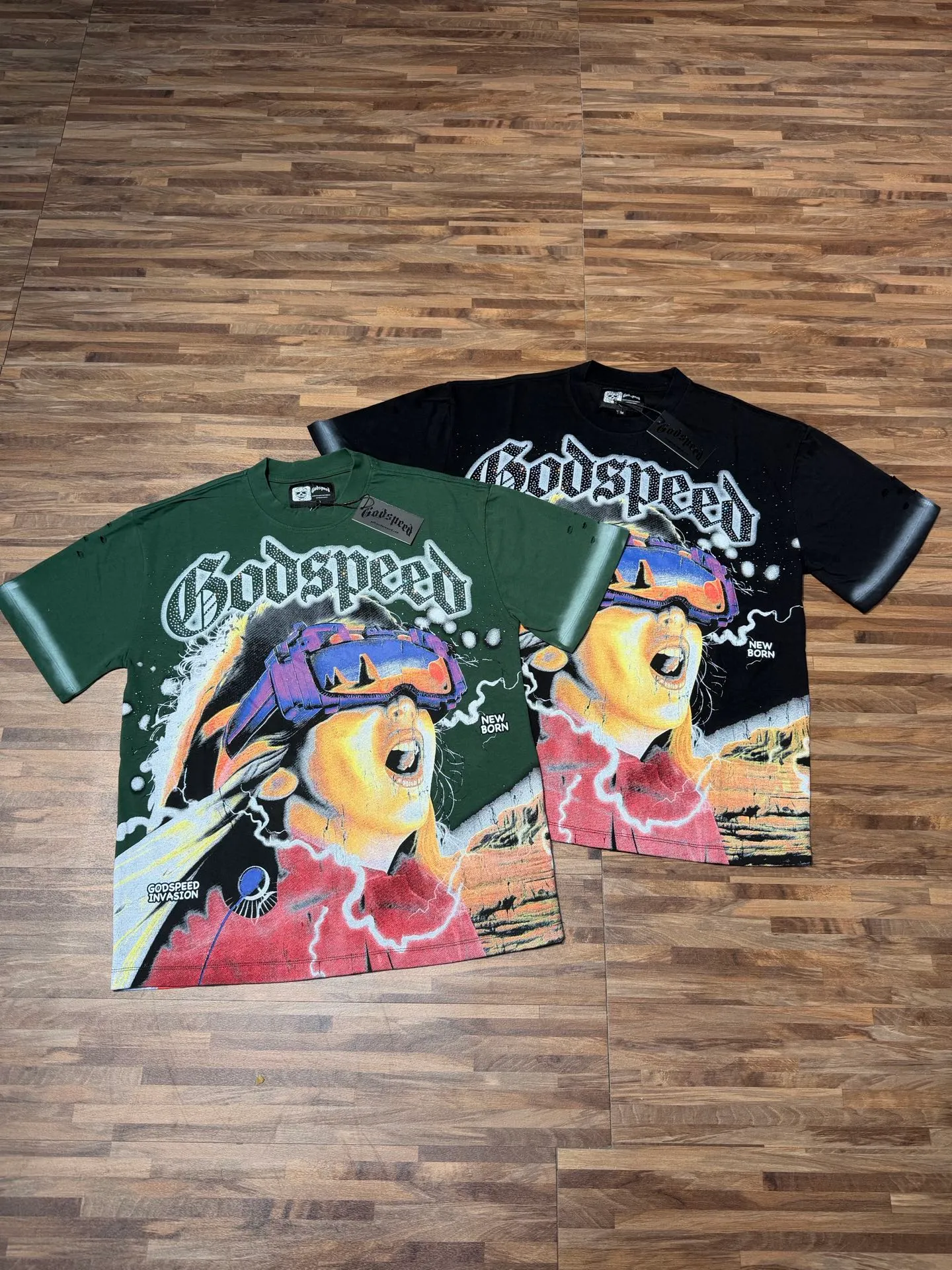 G 6217# Black/ ｜ godspeed（ + ） In Stock Retro T （fabric）：32 Sizes（size）：S-M-L-XL （colour）： Black/ 👉