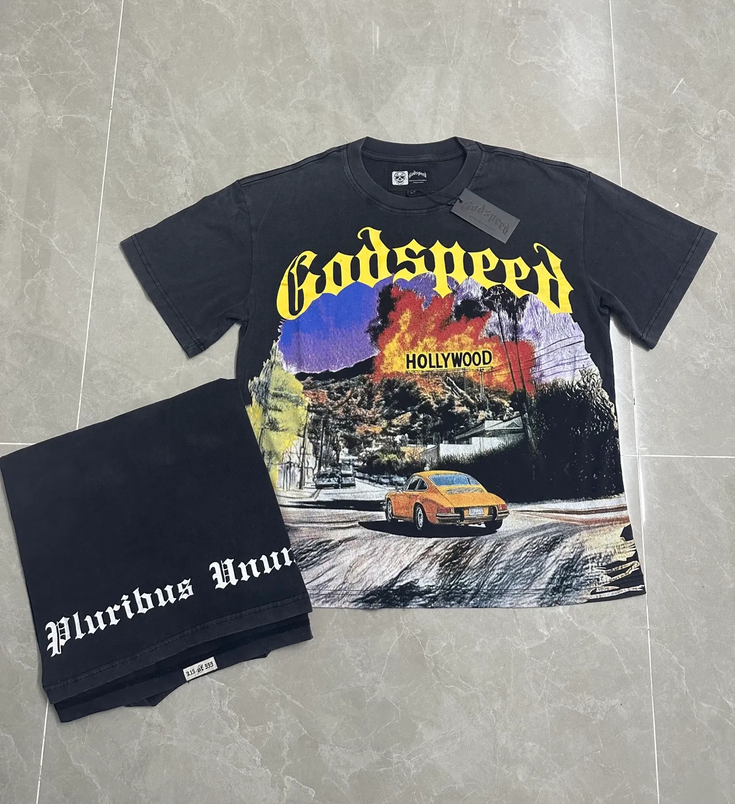 6320# Black I In Stock （ ） Godspeed Retro T（ ） （fabric）：32 Sizes（size）：S-M-L-XL （colour）： Black