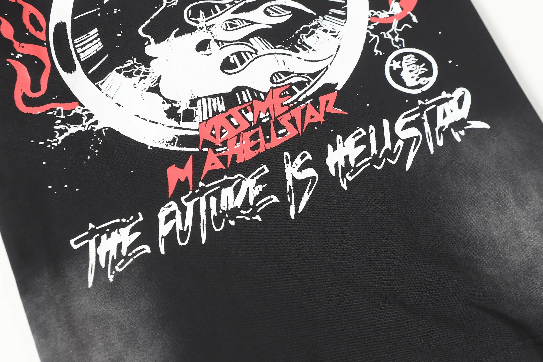 # ｜ Hellstar T （fabric):32 Sizes（size）：S-M L X L （colour）： Black（ ）