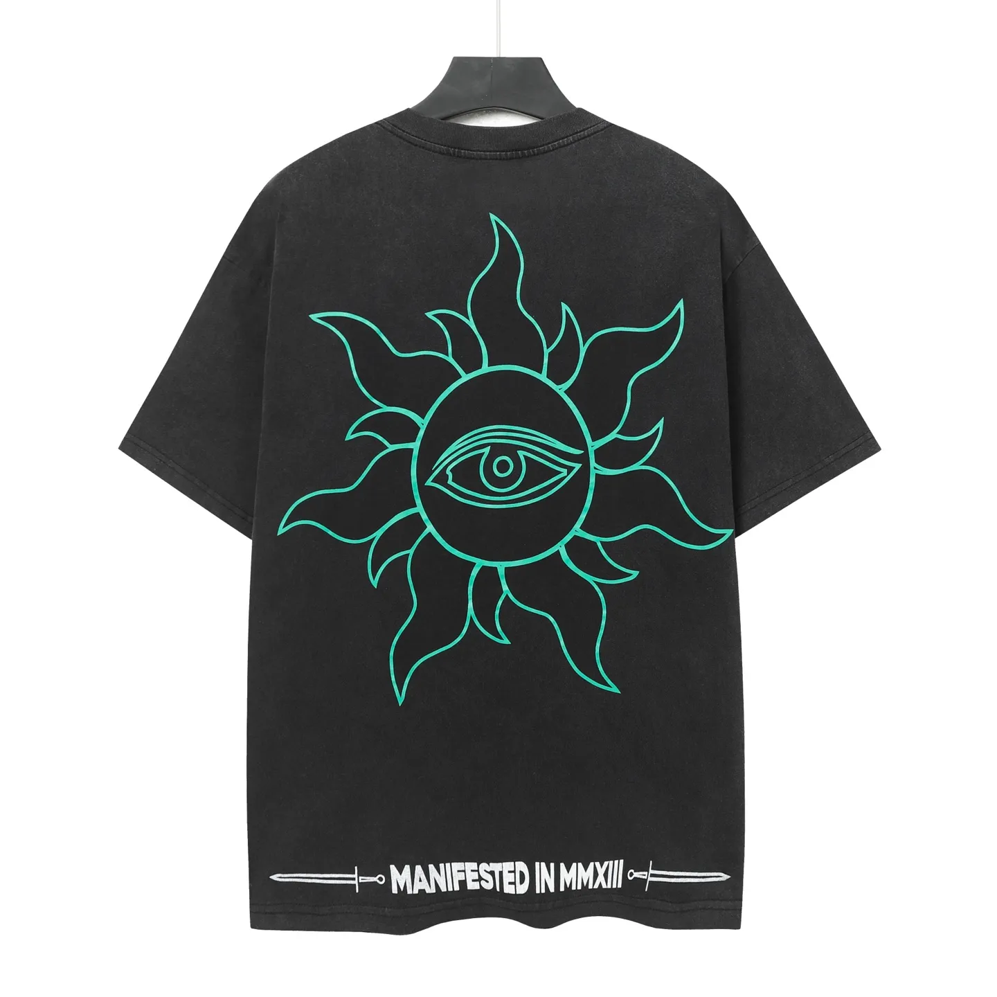 6043# Black｜ Godspeed Retro T（ ） （fabric）：32 Sizes（size）：S-M-L-XL （colour）： Black 👉