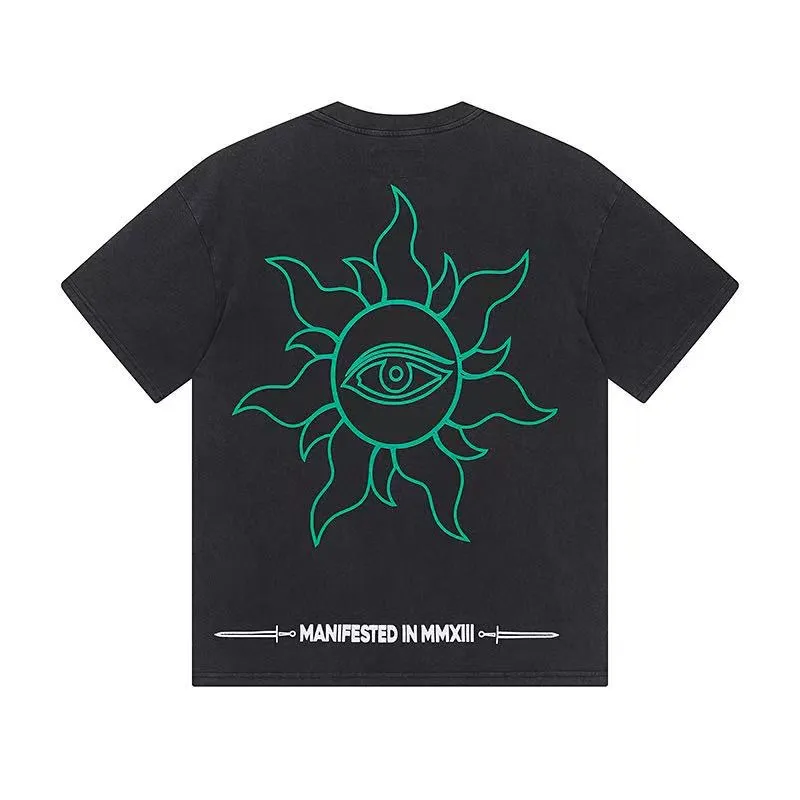 6043# Black｜ Godspeed Retro T（ ） （fabric）：32 Sizes（size）：S-M-L-XL （colour）： Black 👉