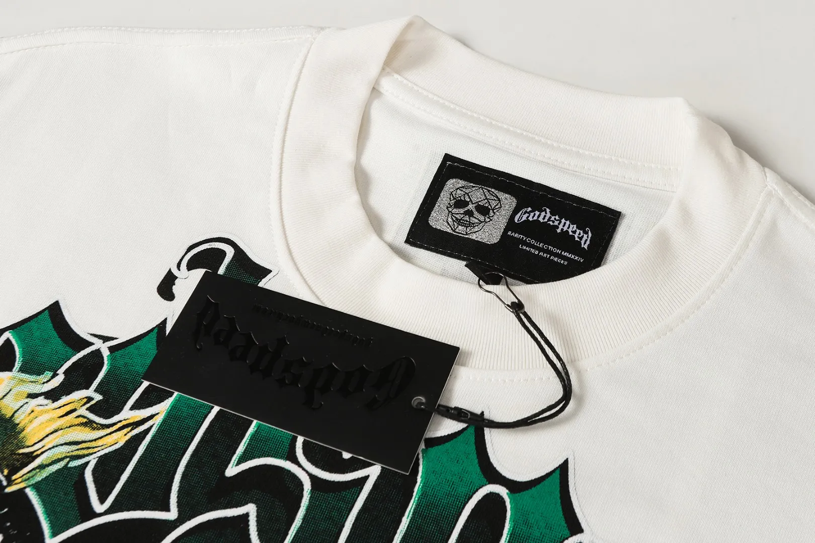 G # White I Godspeed Retro T（ ） （fabric）： 26 Sizes（size）：S-M-L-XL （colour）： White