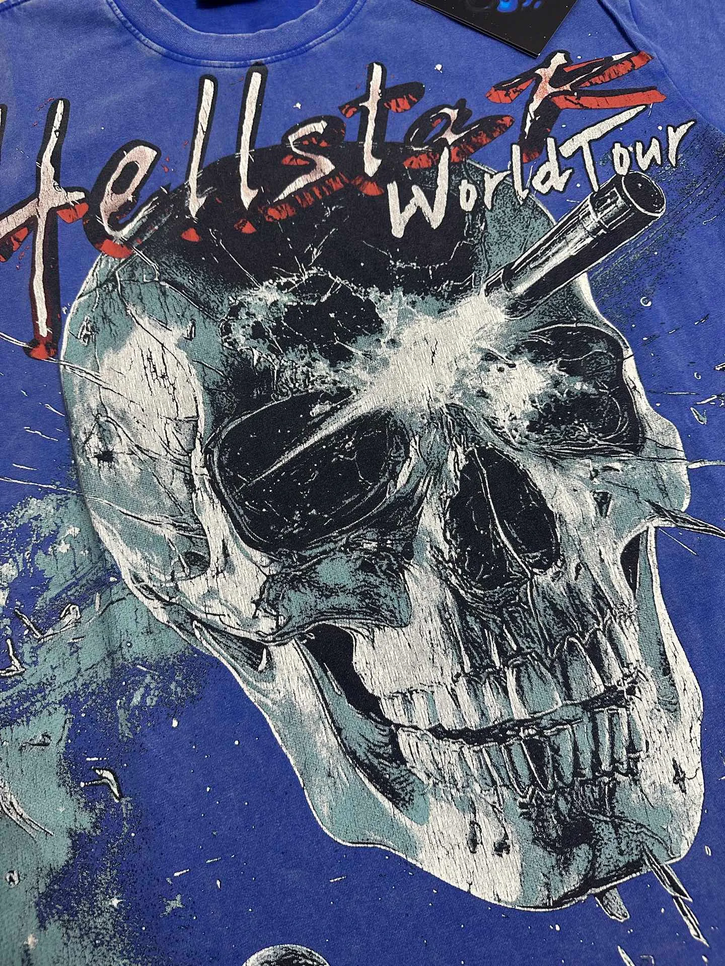# Hellstar T （fabric):32 Sizes（size）：S-M L X L （colour）：