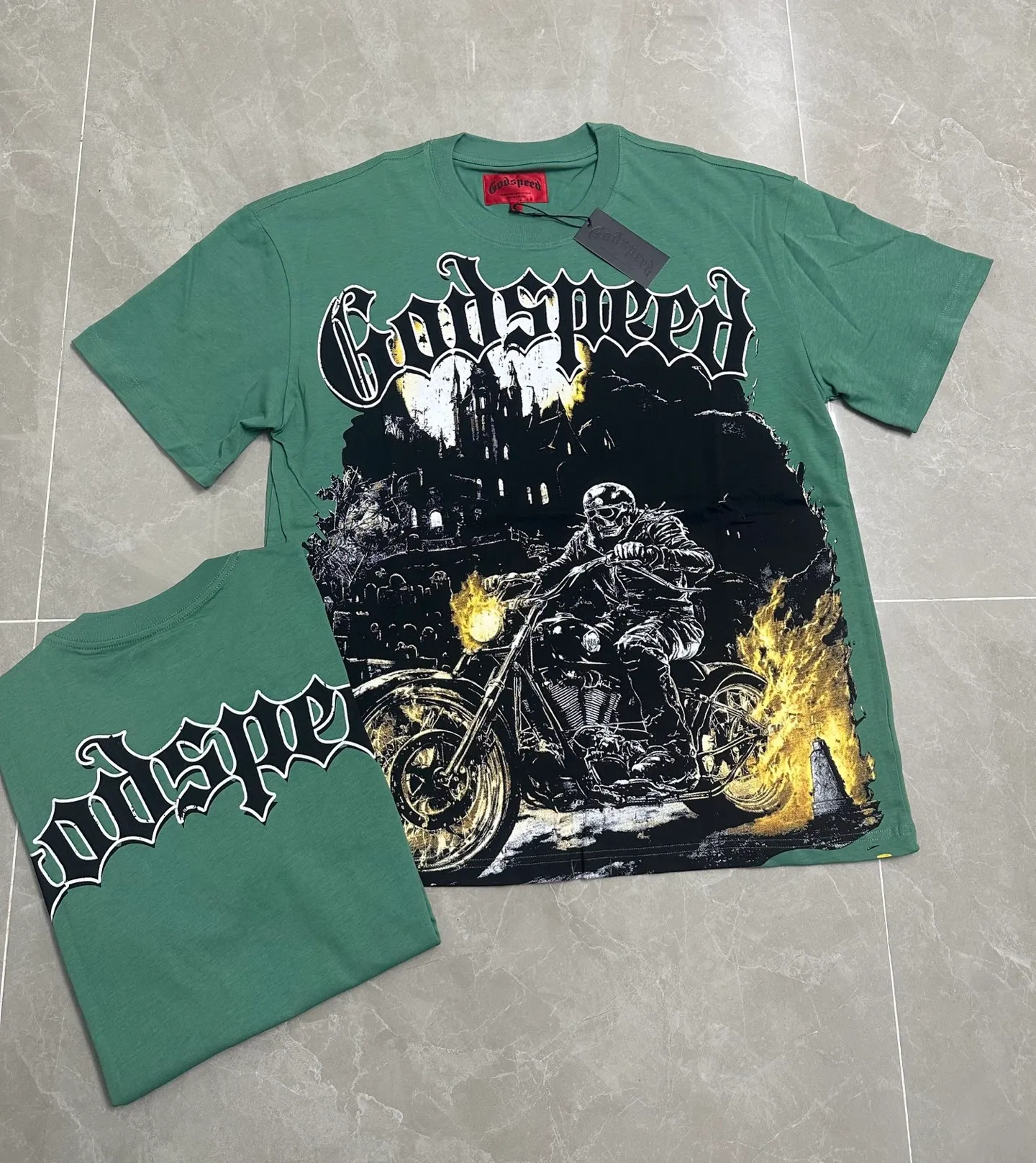 5306# ｜ Godspeed Retro T（ ） （fabric）：32 Sizes（size）：S-M-L-XL （colour）： 👉