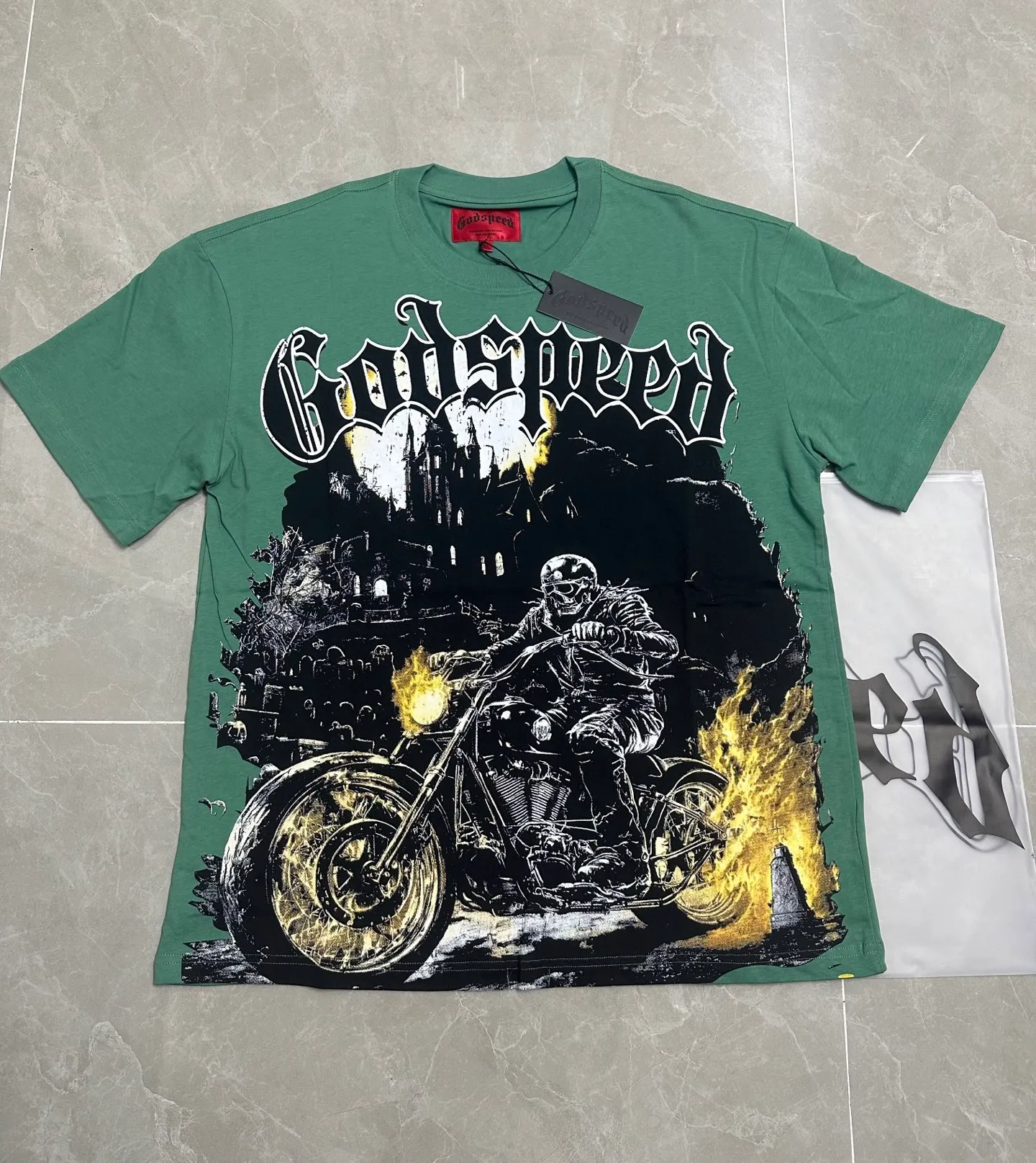 5306# ｜ Godspeed Retro T（ ） （fabric）：32 Sizes（size）：S-M-L-XL （colour）： 👉