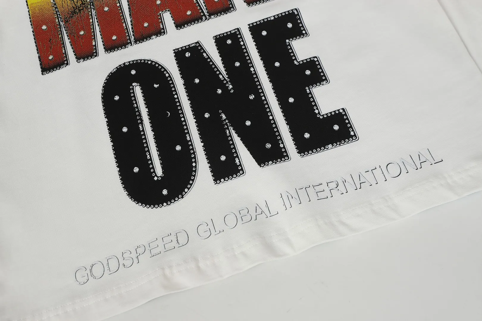 G # White ｜ Godspeed Retro T（ ） （fabric）： 26 Sizes（size）：S-M-L-XL （colour）：Cream White 👉