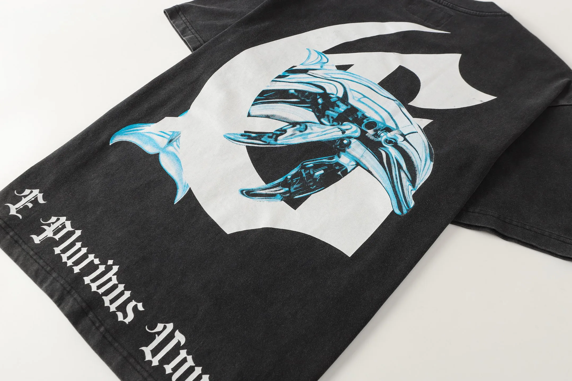 6082# I Godspeed Retro T（ ） （fabric）：32 Sizes（size）：S-M-L-XL （colour）： Black
