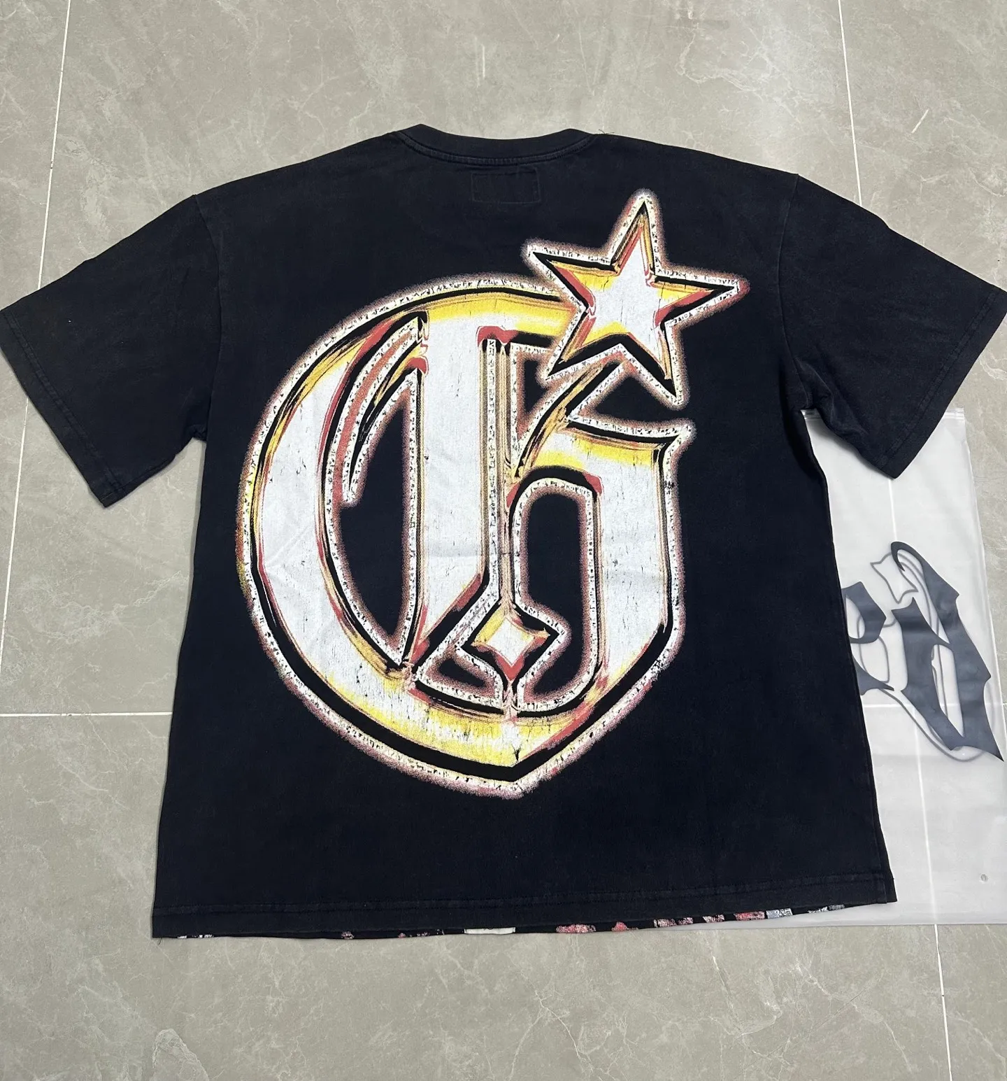 6119# Retro ｜ Godspeed Retro T（ ） （fabric）：32 Sizes（size）：S-M-L-XL （colour）： Black