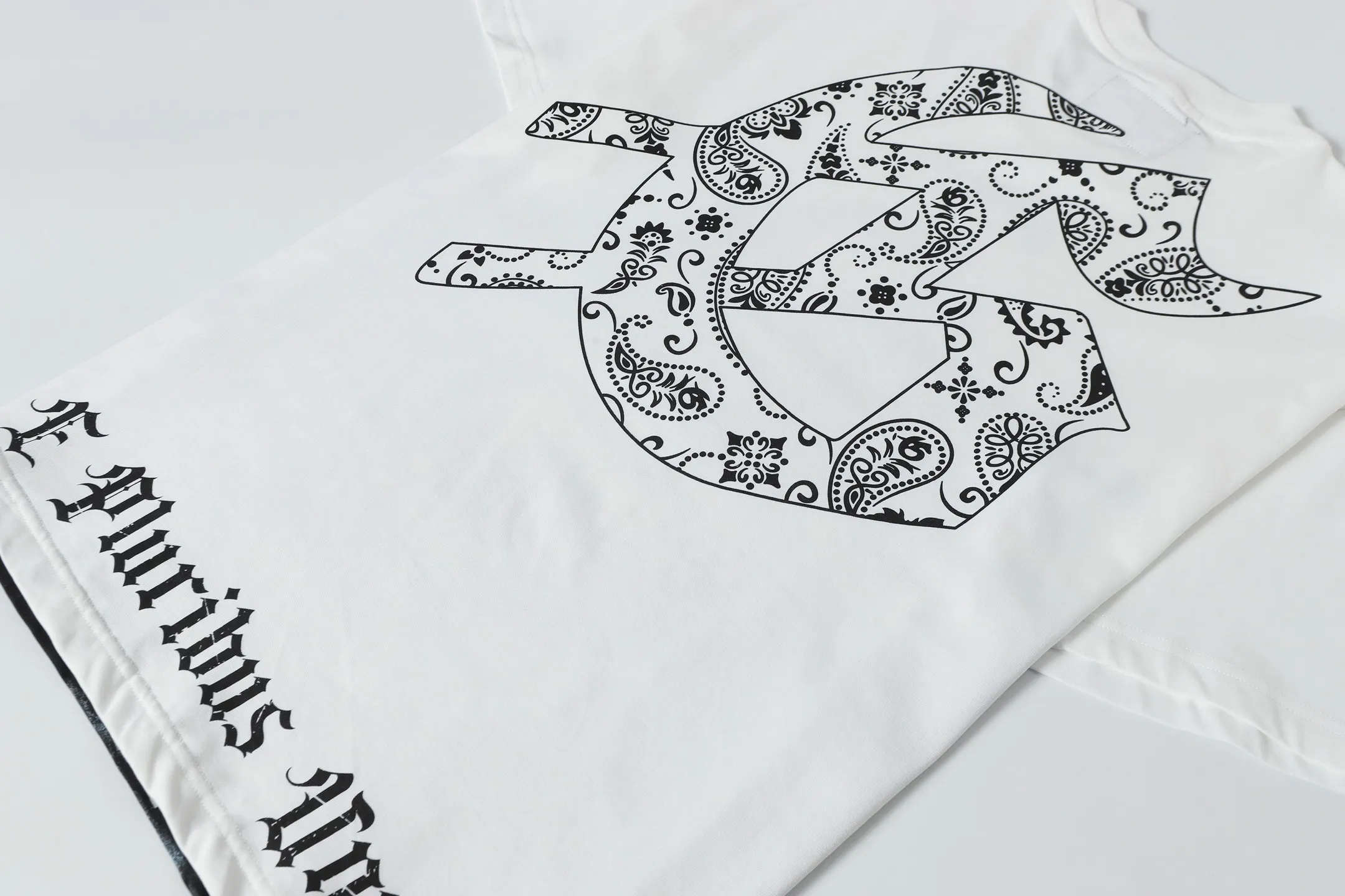 5076#White ｜ Godspeed Retro T（ ） （fabric）：32 Sizes（size）：S-M-L-XL （colour）：White