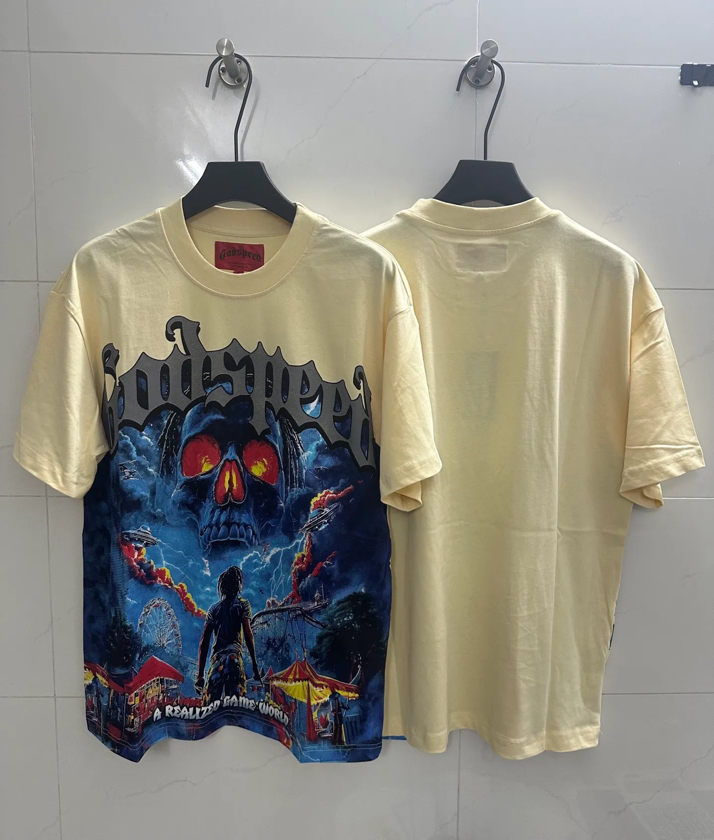5158# ｜ Godspeed Retro T（ ） （fabric）：32 Sizes（size）：S-M-L-XL （colour）： 👉