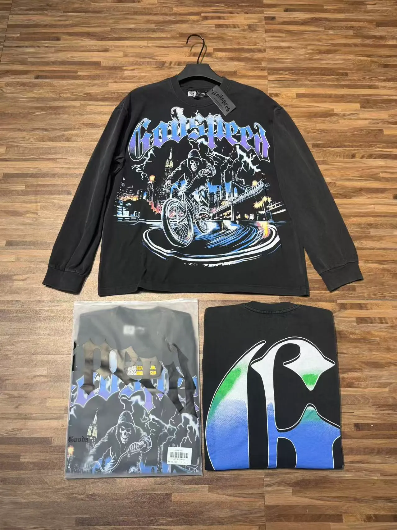 G # Black｜ . Godspeed Retro T （ ） （fabric）： 26 Sizes（size）：S-M-L-XL （colour）： Black