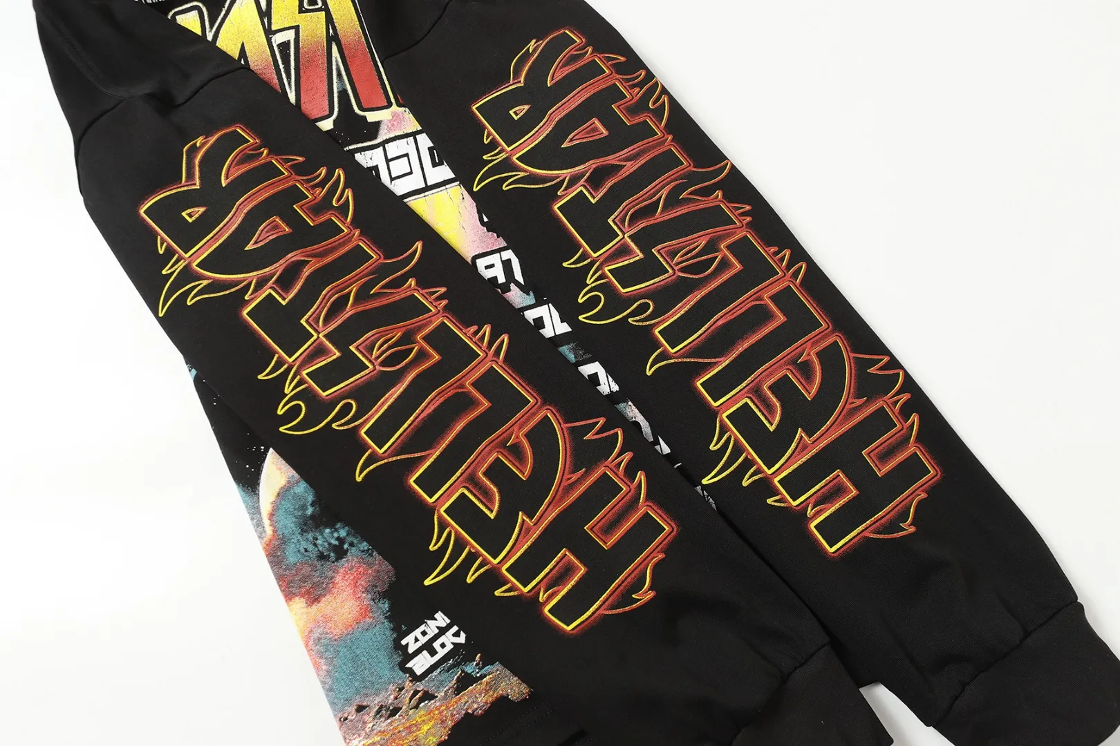 H 7118# Black｜ In Stock Hellstar / T （fabric): 26 Sizes（size）：S-M L X L （colour）： Black