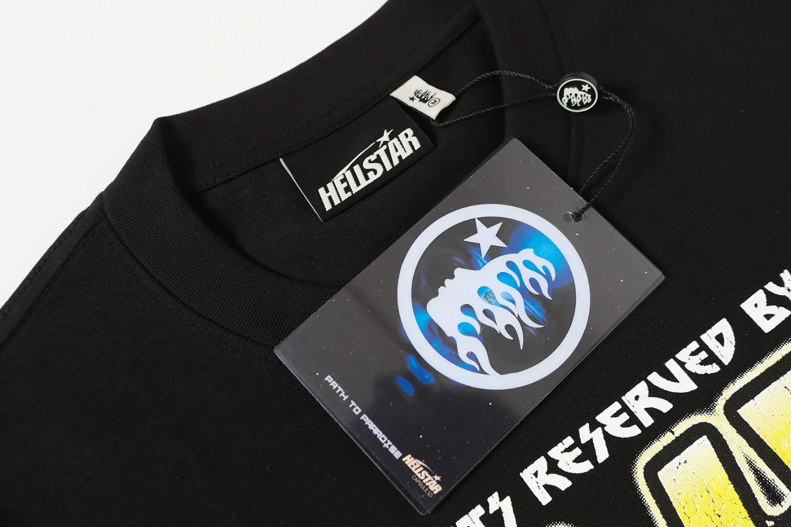 H 7118# Black｜ In Stock Hellstar / T （fabric): 26 Sizes（size）：S-M L X L （colour）： Black