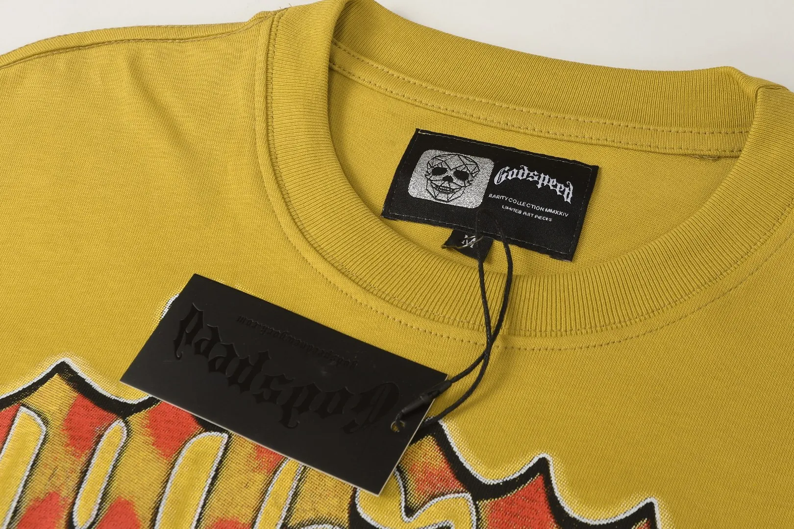 G # Yellow I Godspeed Retro T（ ） （fabric）： 26 Sizes（size）：S-M-L-XL （colour）： Yellow
