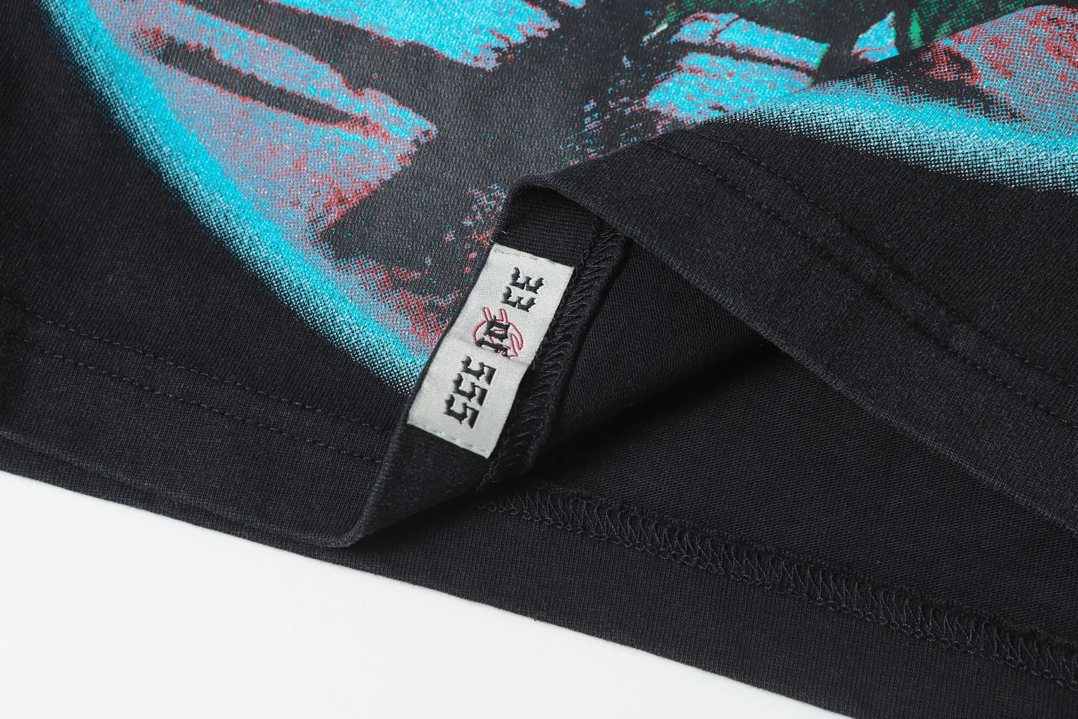 6079# Black｜ Godspeed Retro T（ ） （fabric）：32 Sizes（size）：S-M-L-XL （colour）： Black 👉 👉