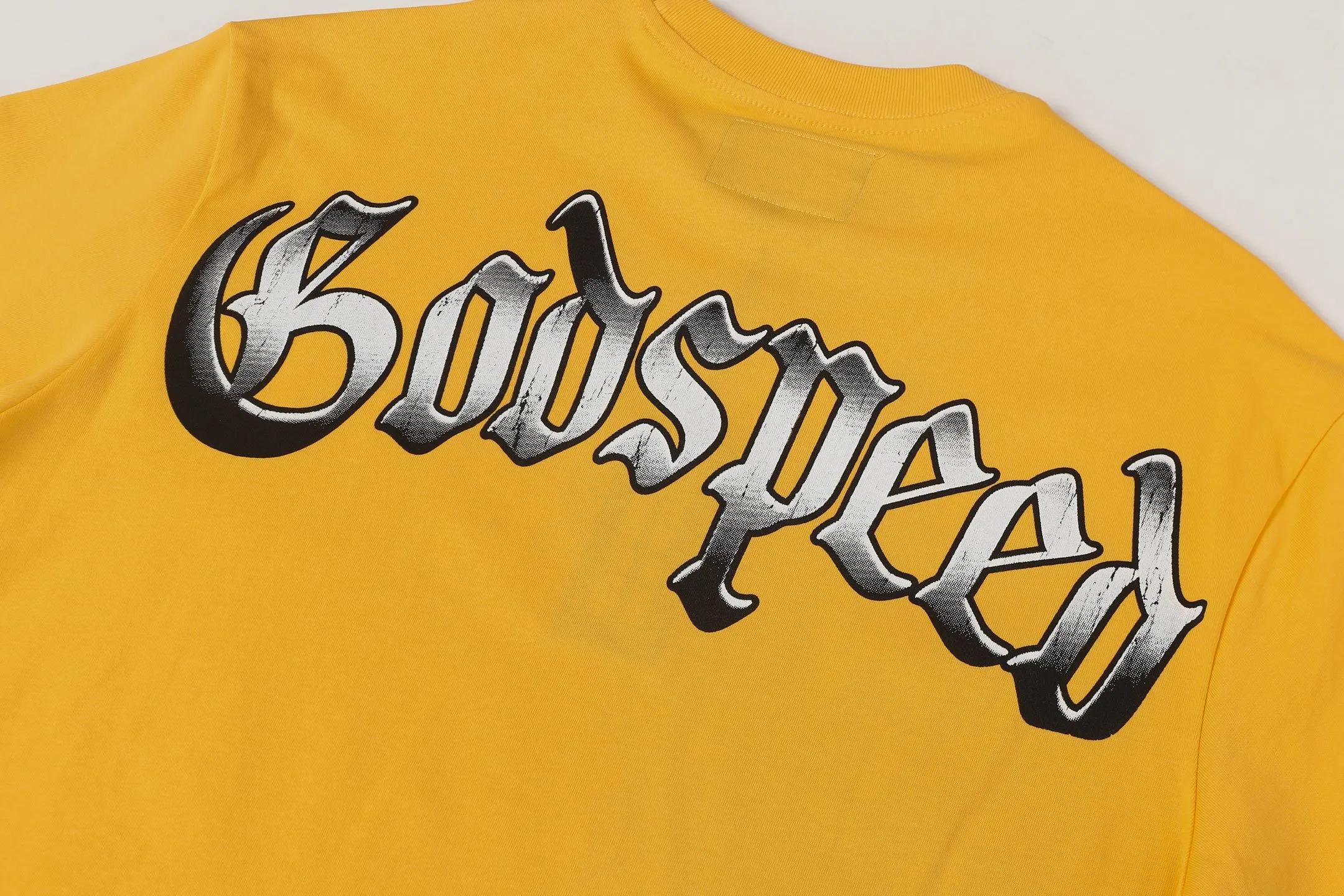 5150#Yellow｜ Godspeed Retro T（ ） （fabric）：32 Sizes（size）：S-M-L-XL （colour）：Yellow
