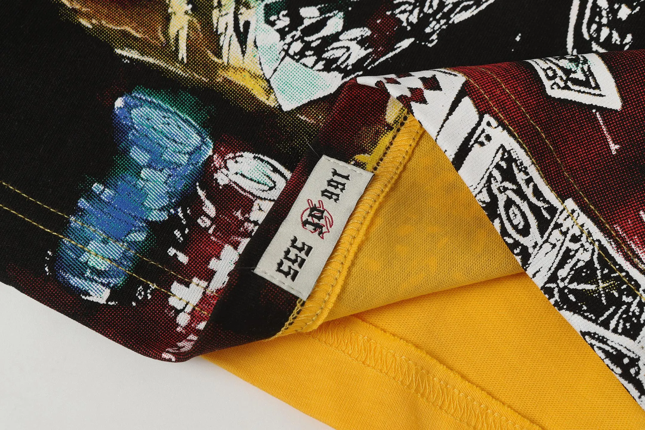 5150#Yellow｜ Godspeed Retro T（ ） （fabric）：32 Sizes（size）：S-M-L-XL （colour）：Yellow