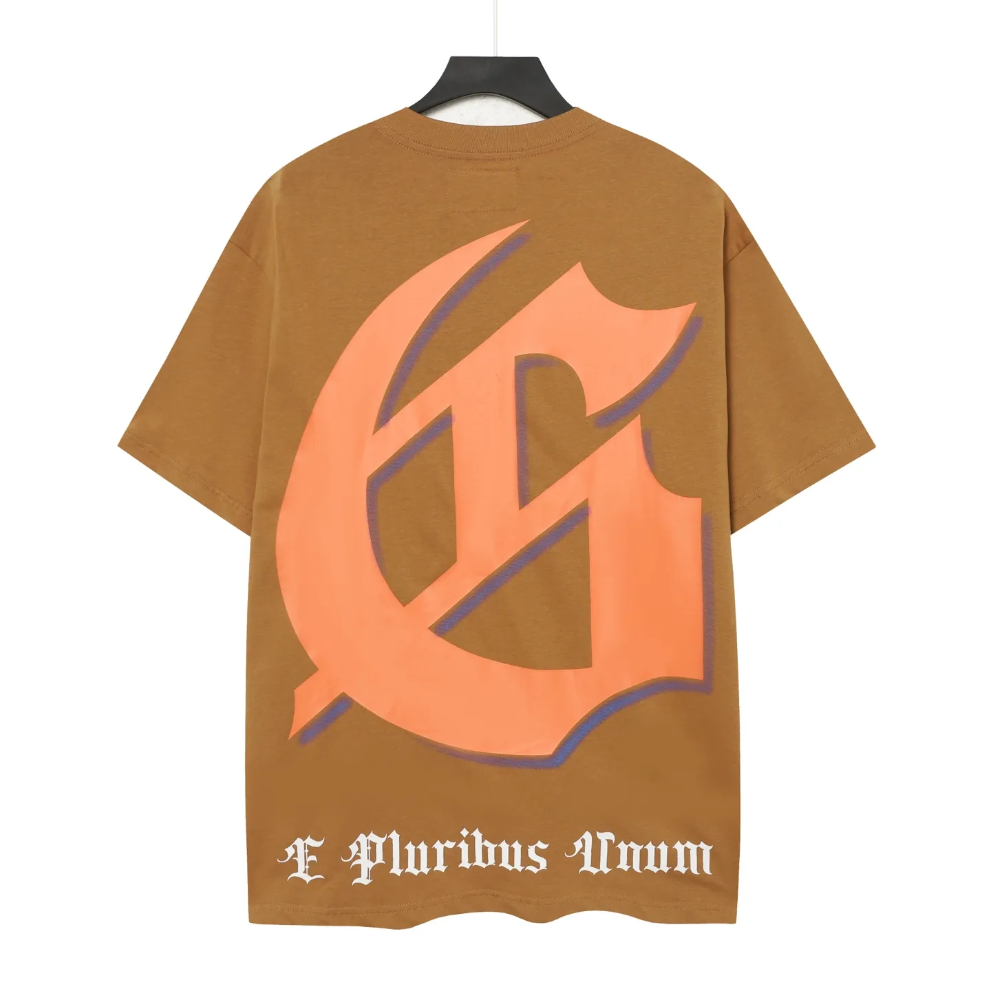 5089#Brown I Godspeed Retro T（ ） （fabric）32 Sizes（size）：S-M-L-XL （colour）：Brown