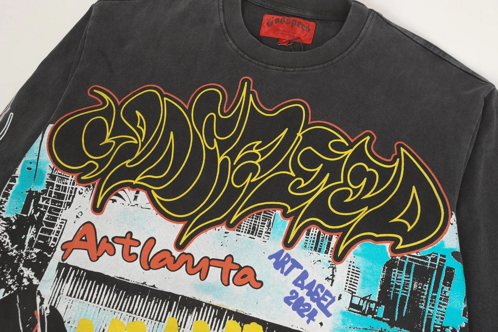 G # Black I Godspeed Retro T （ ） （fabric）： 26 Sizes（size）：S-M-L-XL （colour）： Black