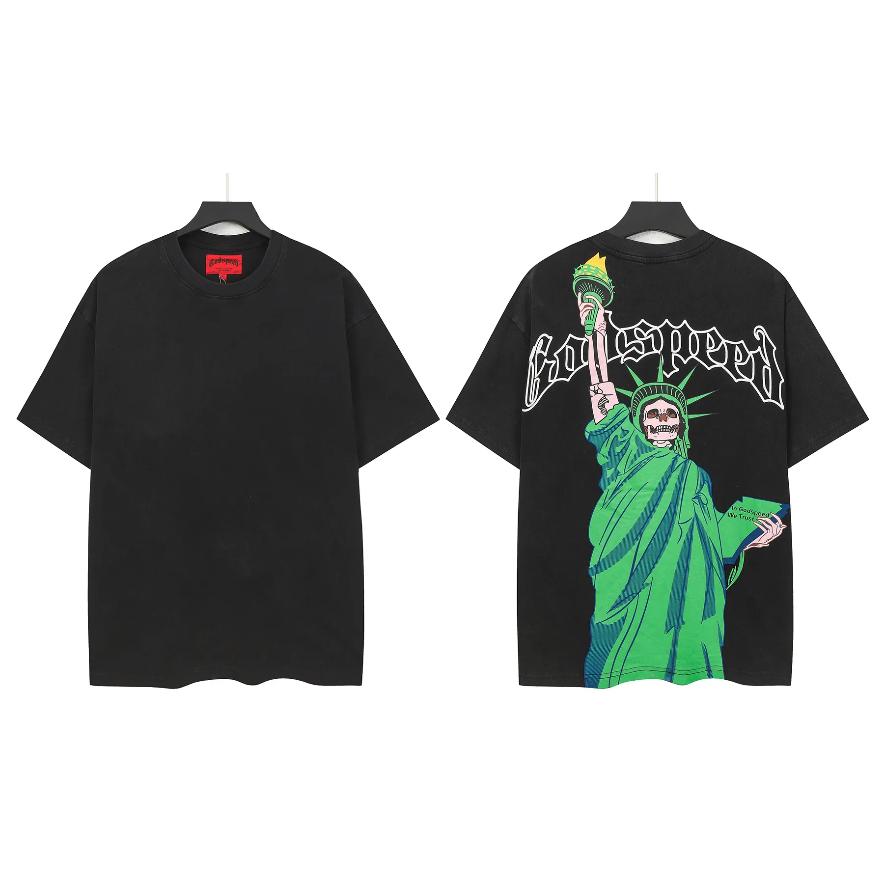 In Stock （new） Godspeed Retro T（ ） （fabric）：32 Sizes（size）：S-M-L-XL （colour）： Black