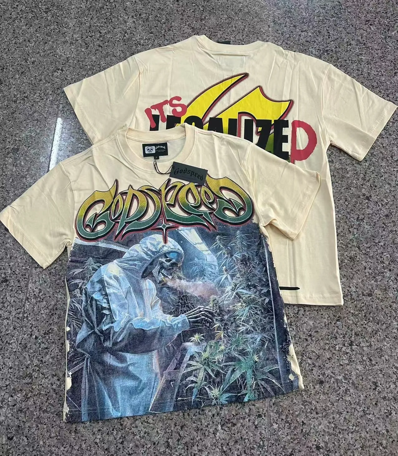 5111# I Godspeed Retro T（ ） （fabric）32 Sizes（size）：S-M-L-XL （colour）：