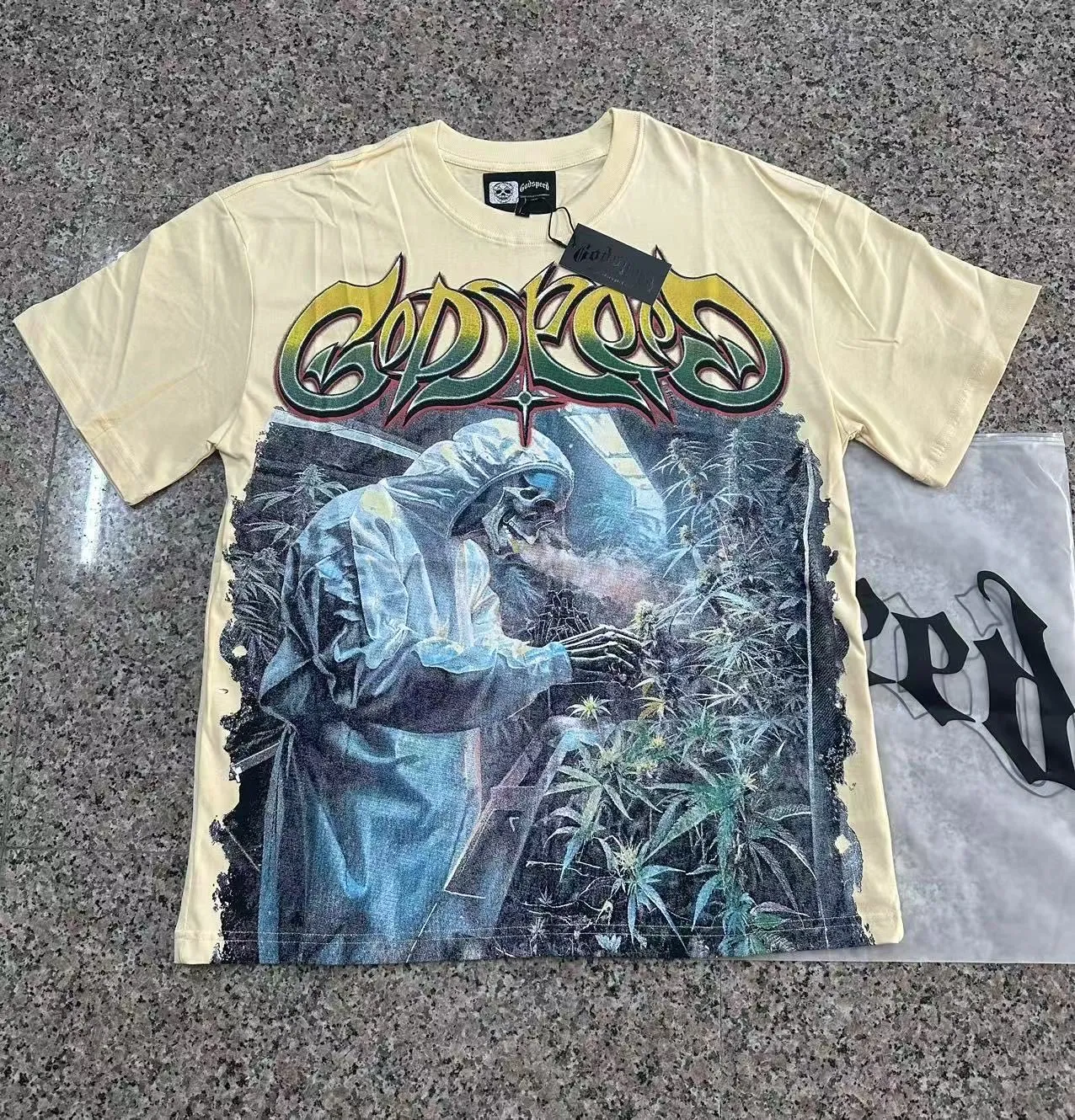 5111# I Godspeed Retro T（ ） （fabric）32 Sizes（size）：S-M-L-XL （colour）：