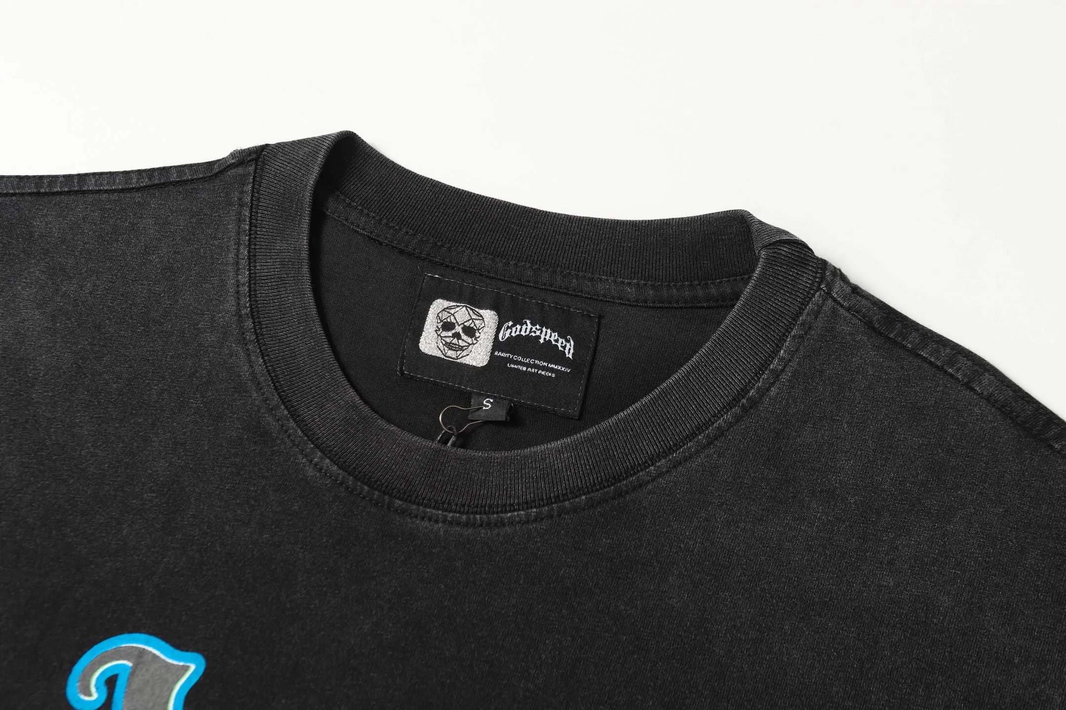 6060# ｜ Godspeed Retro T（ ） （fabric）：32 Sizes（size）：S-M-L-XL （colour）： Black