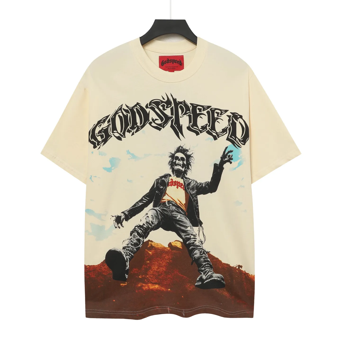 5059# ｜ Godspeed Retro T（ ） （fabric）32 Sizes（size）：S-M-L-XL （colour）：