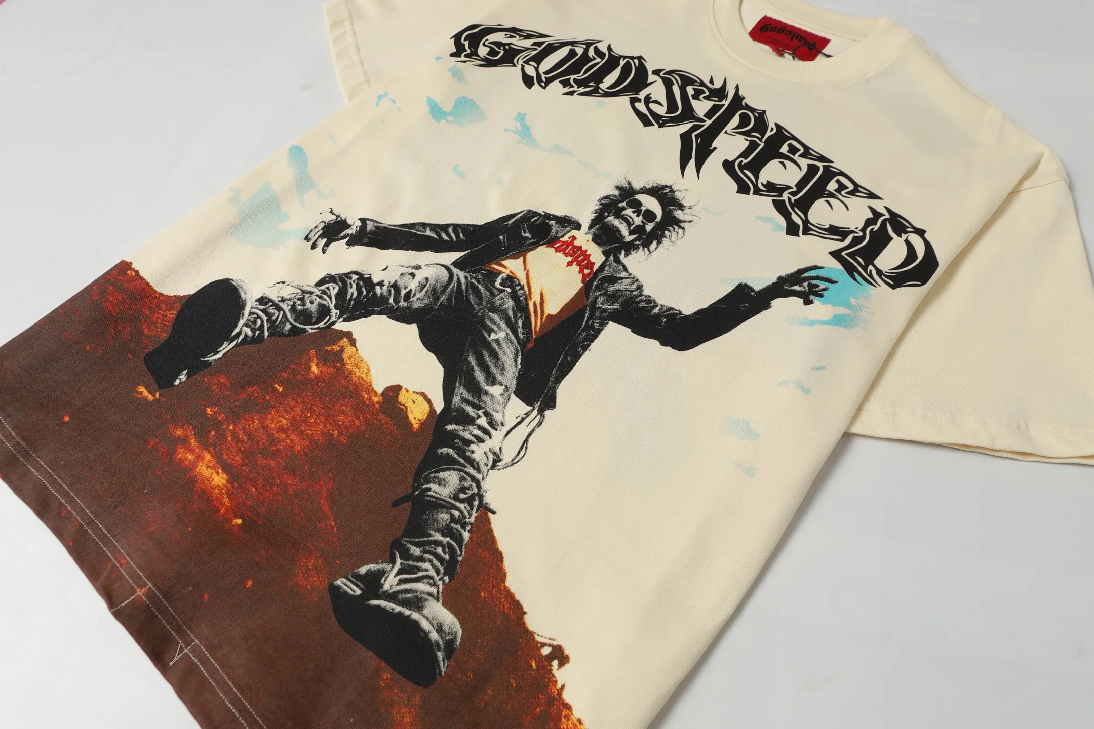 5059# ｜ Godspeed Retro T（ ） （fabric）32 Sizes（size）：S-M-L-XL （colour）：