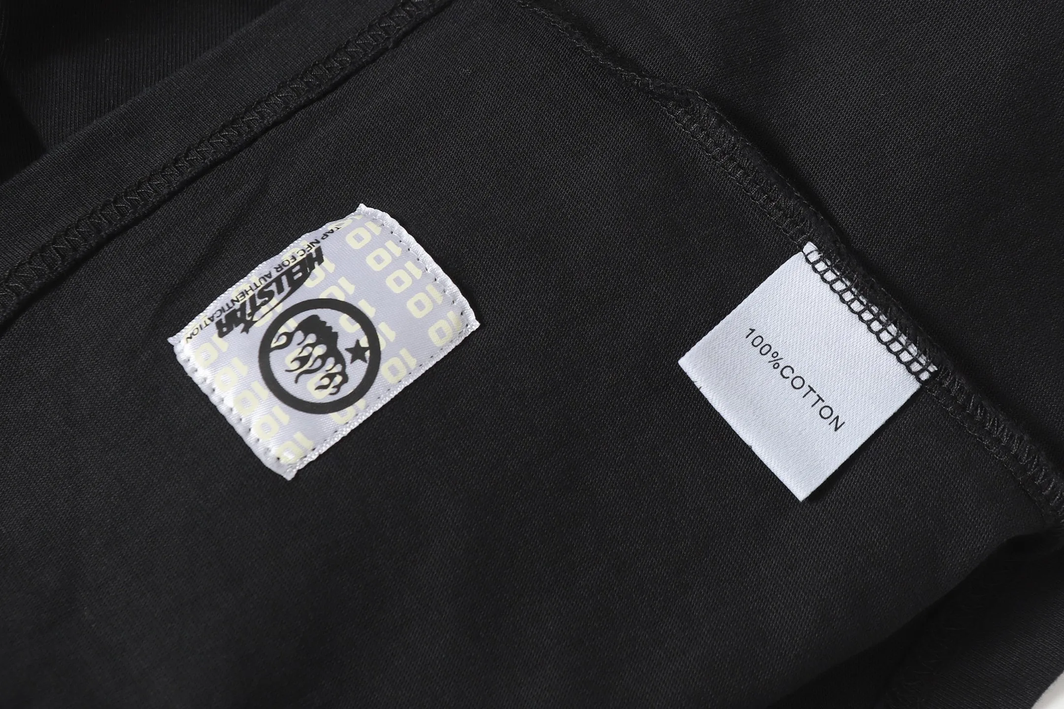 # In Stock Hellstar T （fabric):32 Sizes（size）：S-M L X L （colour）： Black（ ） 👉