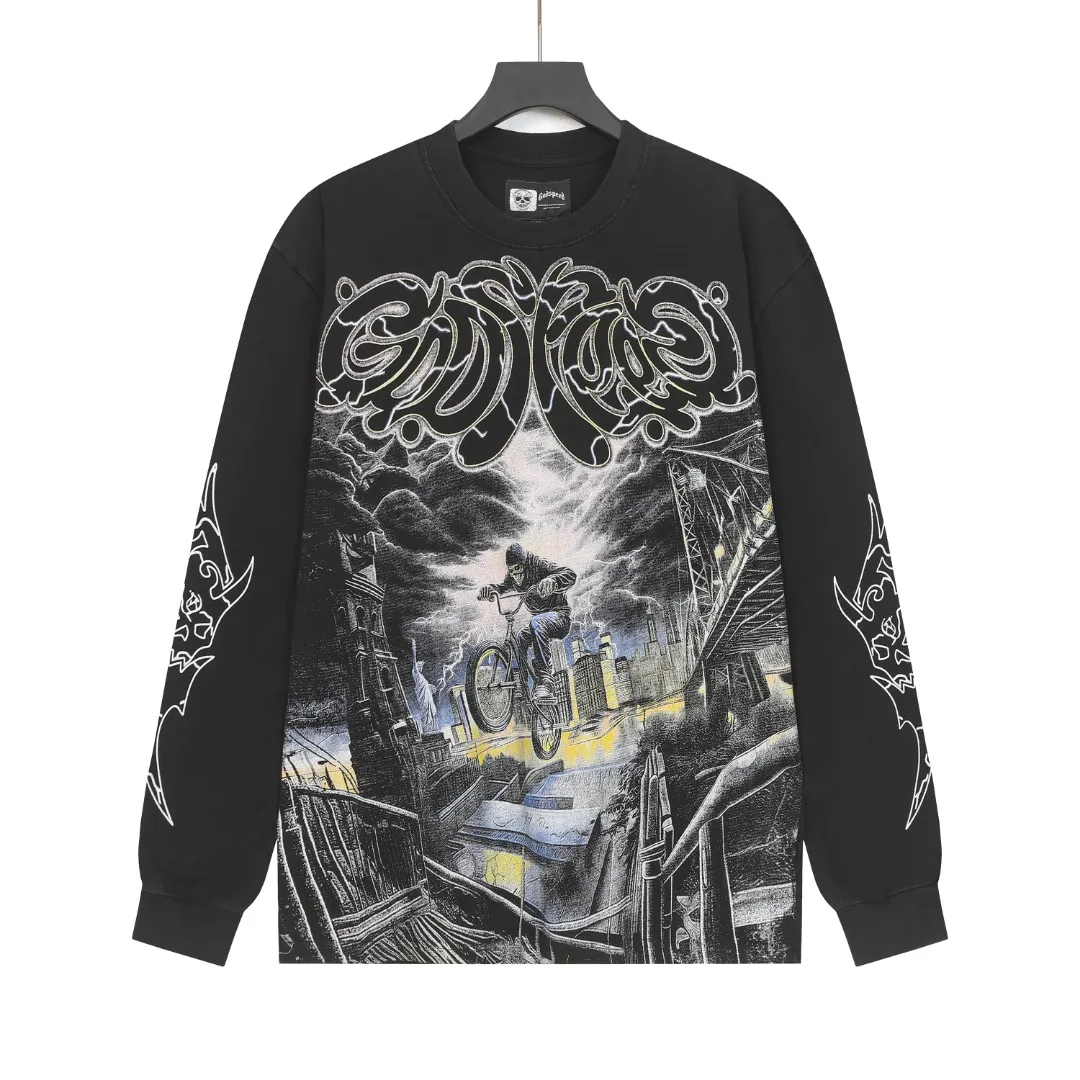 G # Black I Godspeed Retro T （ ） （fabric）： 26 Sizes（size）：S-M-L-XL （colour）： Black 👉