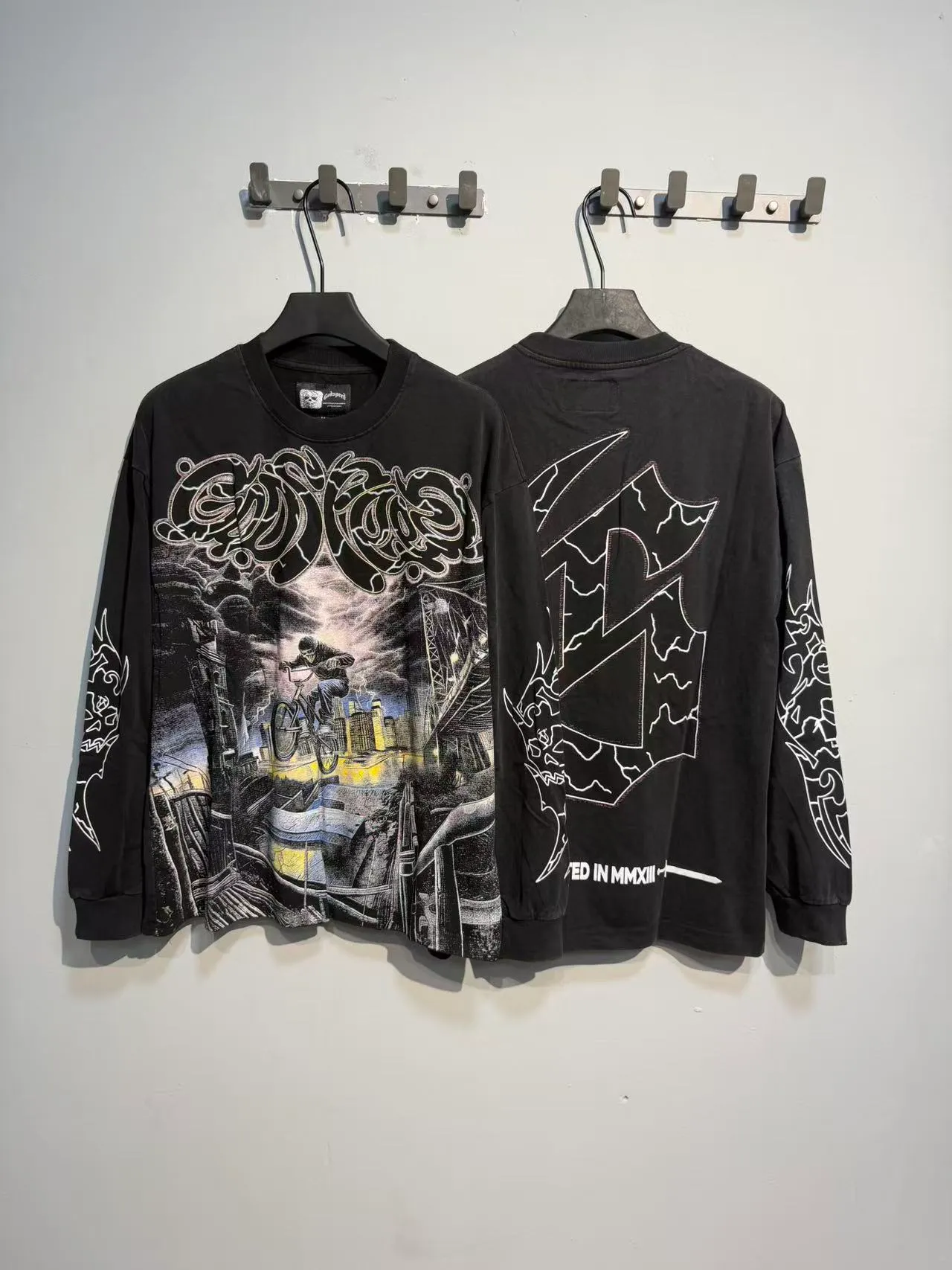 G # Black I Godspeed Retro T （ ） （fabric）： 26 Sizes（size）：S-M-L-XL （colour）： Black 👉
