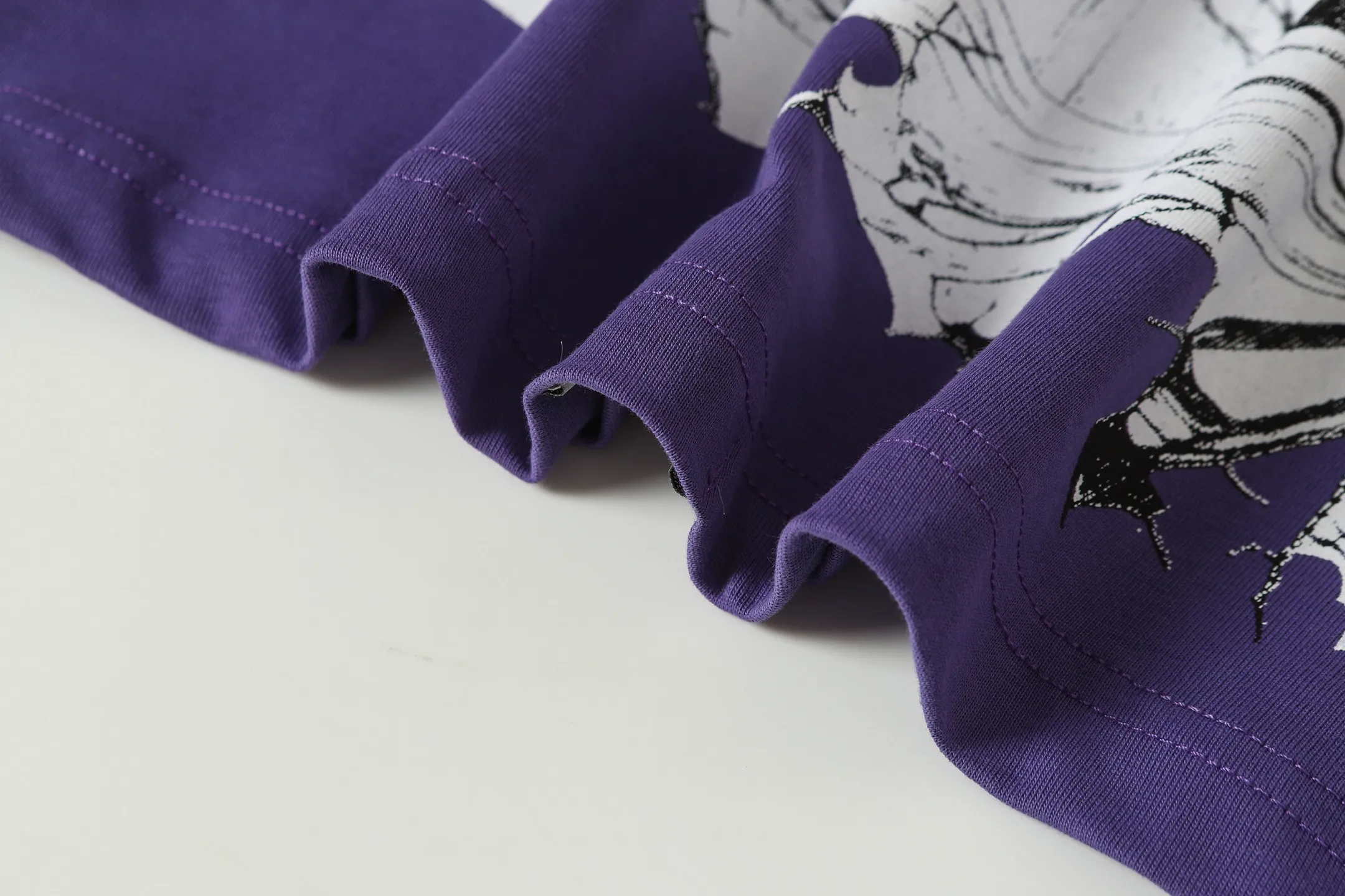 5086# / ｜ Godspeed Retro T（ ） （fabric）32 Sizes（size）：S-M-L-XL （colour）： / Purple 👉
