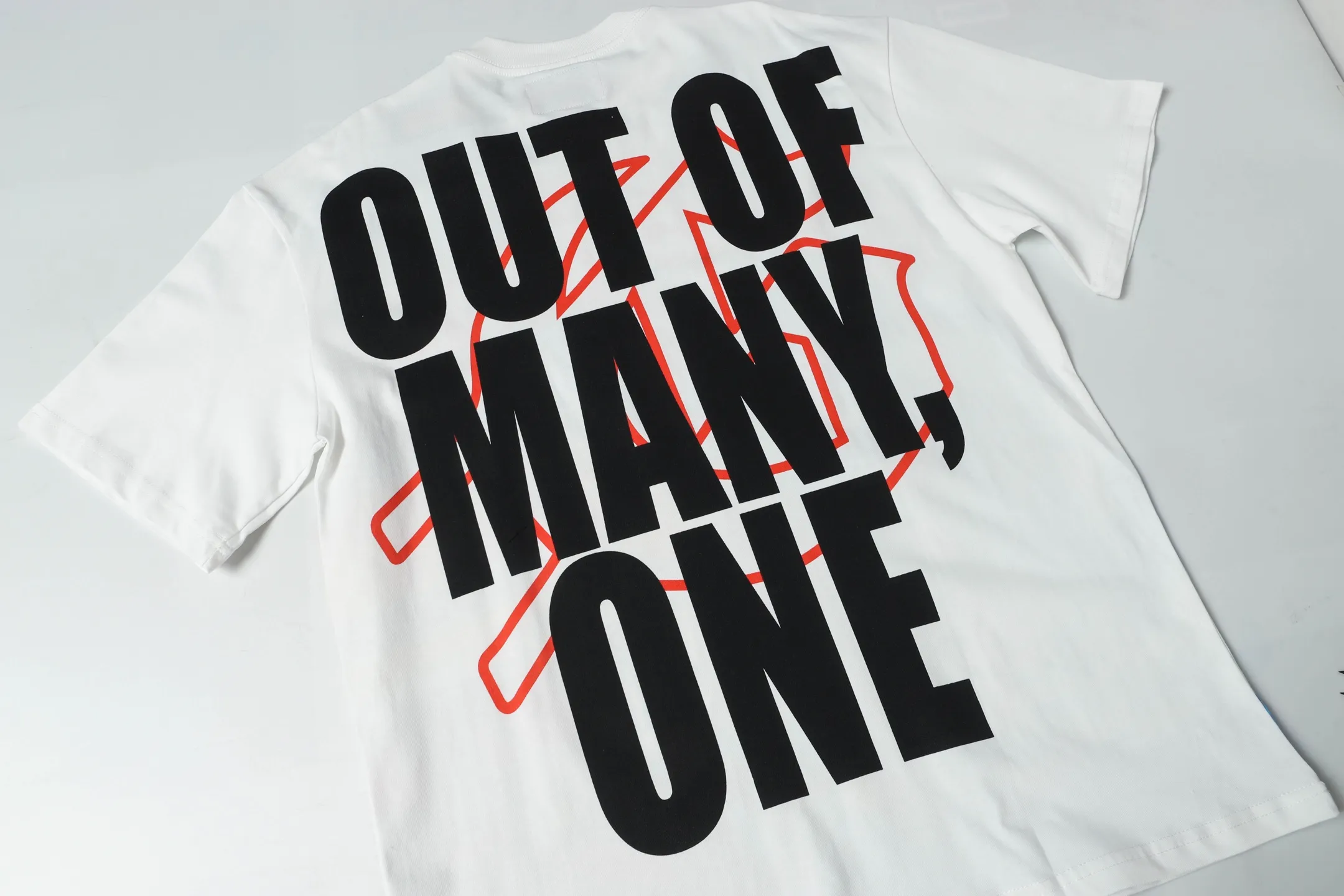 5028#White｜ Godspeed Retro T（ ） （fabric）：32 Sizes（size）：S-M-L-XL （colour）：White 👉